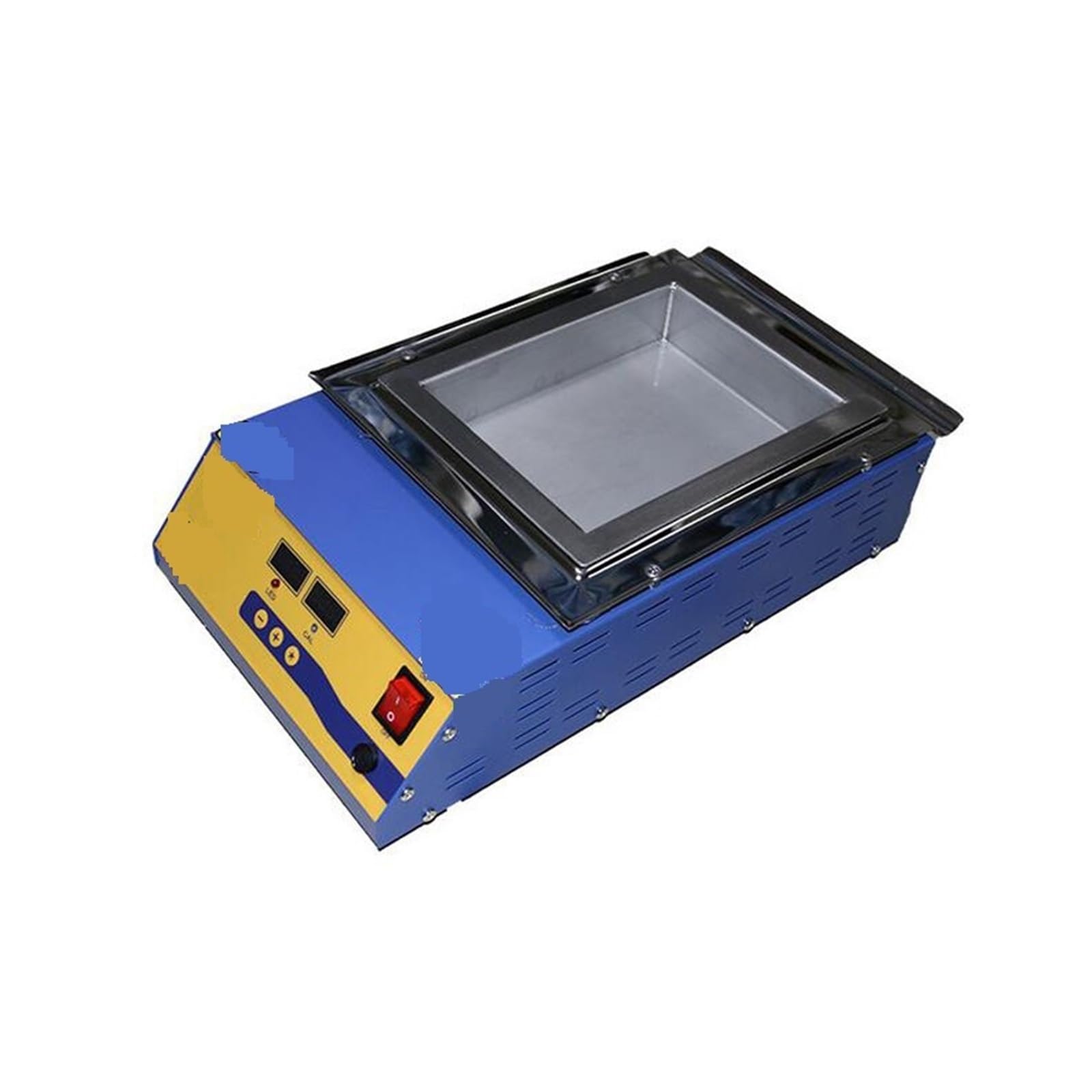 Pentola per saldatura, Pentola for saldatura senza piombo Display digitale 1500w Stagno di e 11,3 kg Forno a temperatura regolabile a stagno quadrato