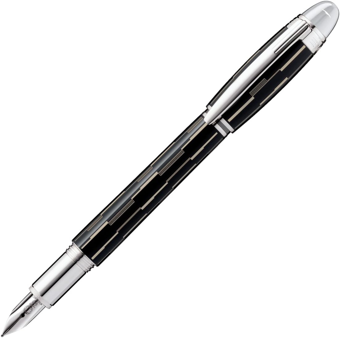 Montblanc Starwalker Black Mystery Fountain Pen 104224