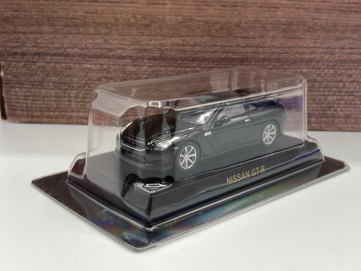 Amazon | 京商 1/64 日産 NISSAN GT-R R35 ブラック 黒ミニカー