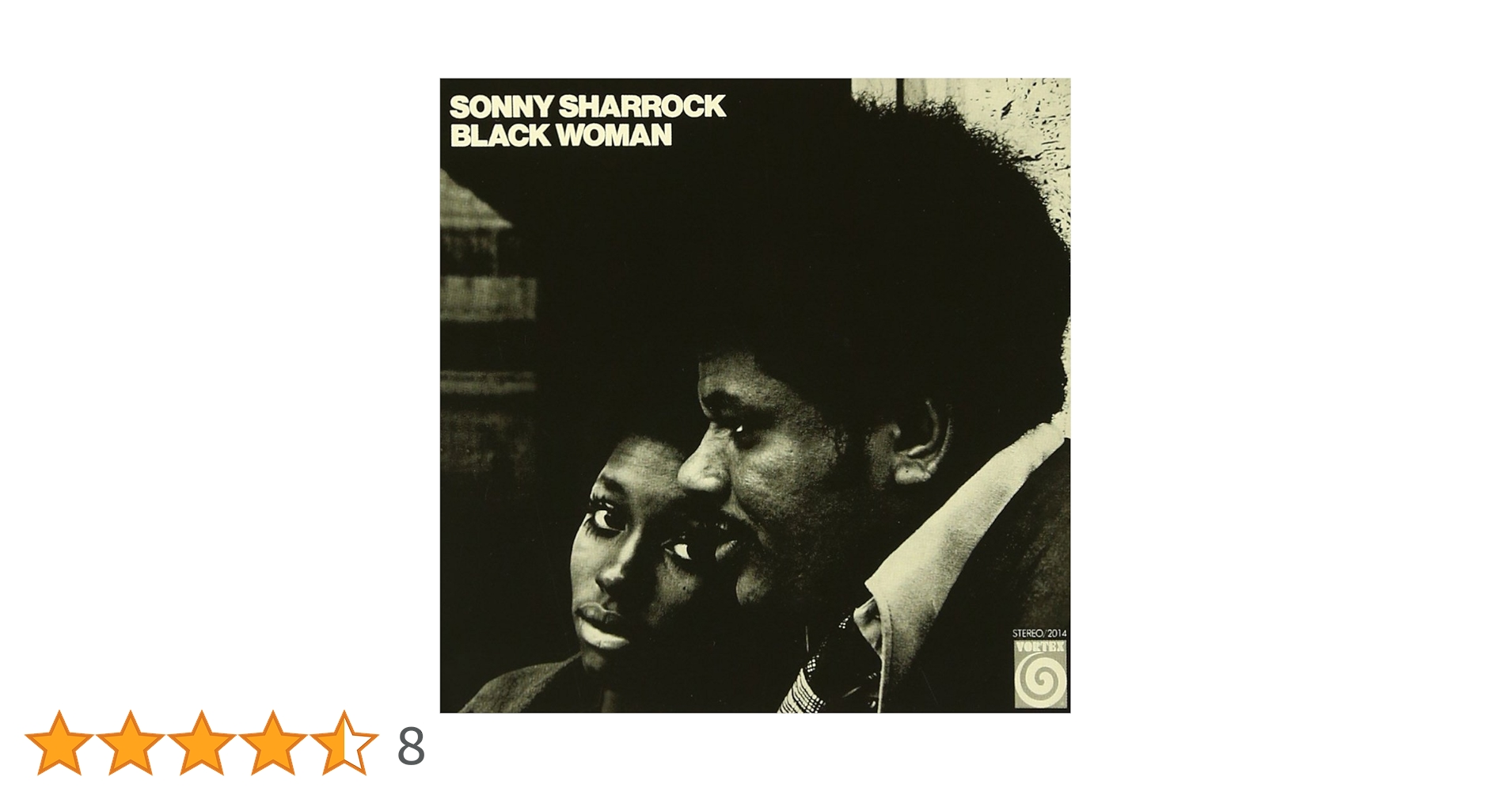 洋楽 Sonny Sharrock Black Woman 61NBNORp8ZL._UF1000,1000_QL80_.jpg