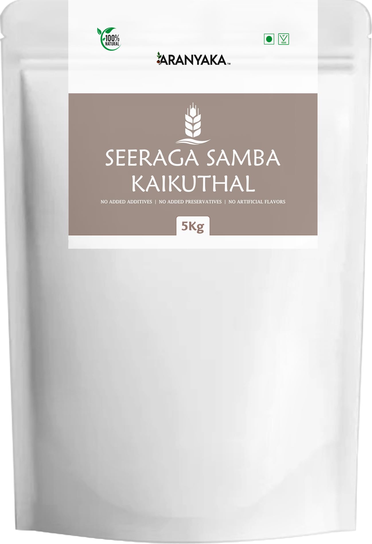 Aranyaka Jeera Samba Kaikuthal BOILED Rice 5Kg (Aromatic Rice) | Small Grain| Seeraga Samba|Jeerakasala rice |Gobindo Bhog | Chitti Mutyalu Biyyam | Pulao Rice Chawal|Biryani Rice| 5 Kg (B0CL74H45F) Amazon Price History, Amazon Price Tracker