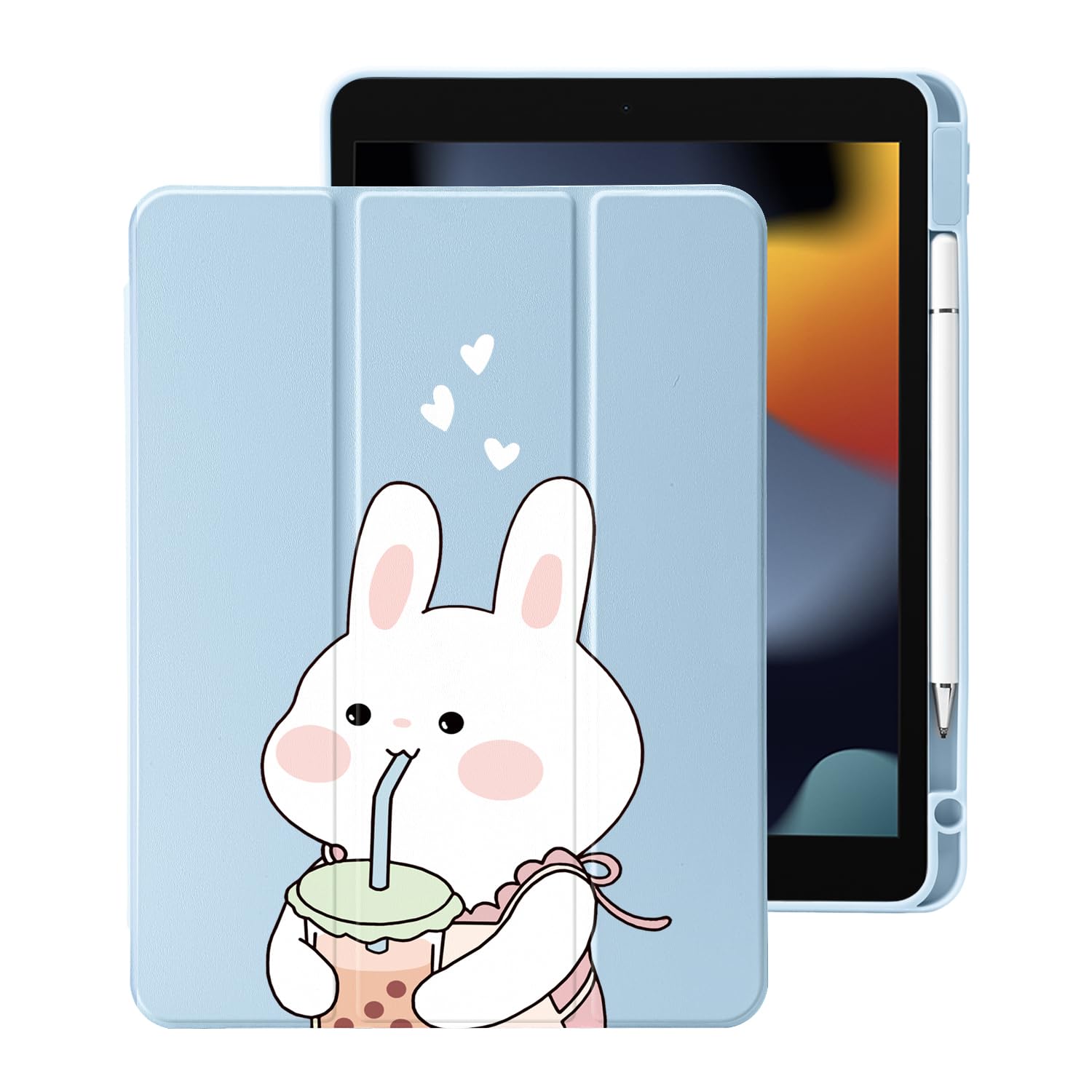 Amazon.com: Cute Kawaii Bunny for iPad Pro 13 Inch Case M4