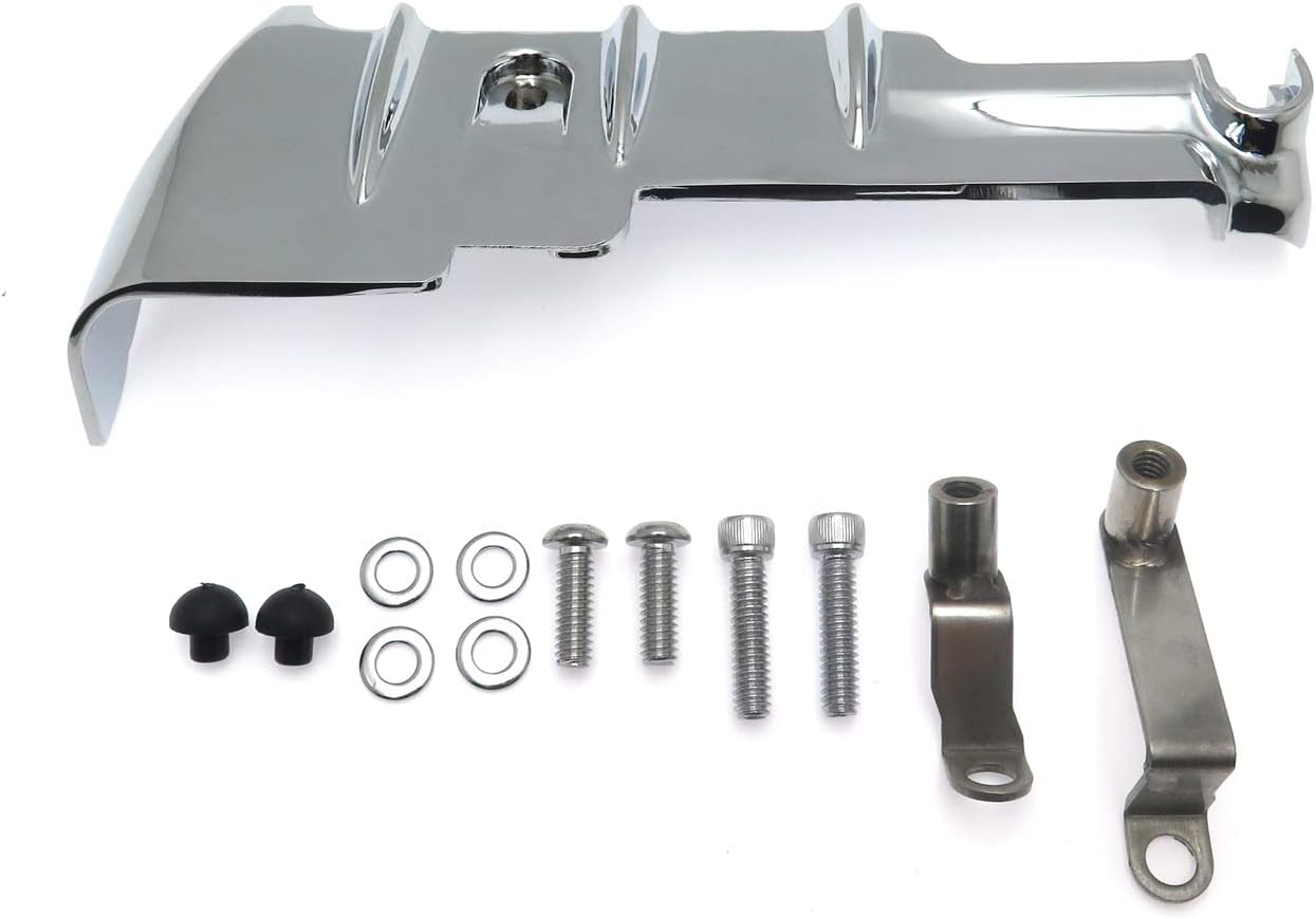 HTTMT- Chrome Rear Cylinder Base Cover For Harley Davidson Touring Models 2009-2016 [P/N: MT441-003-CD]