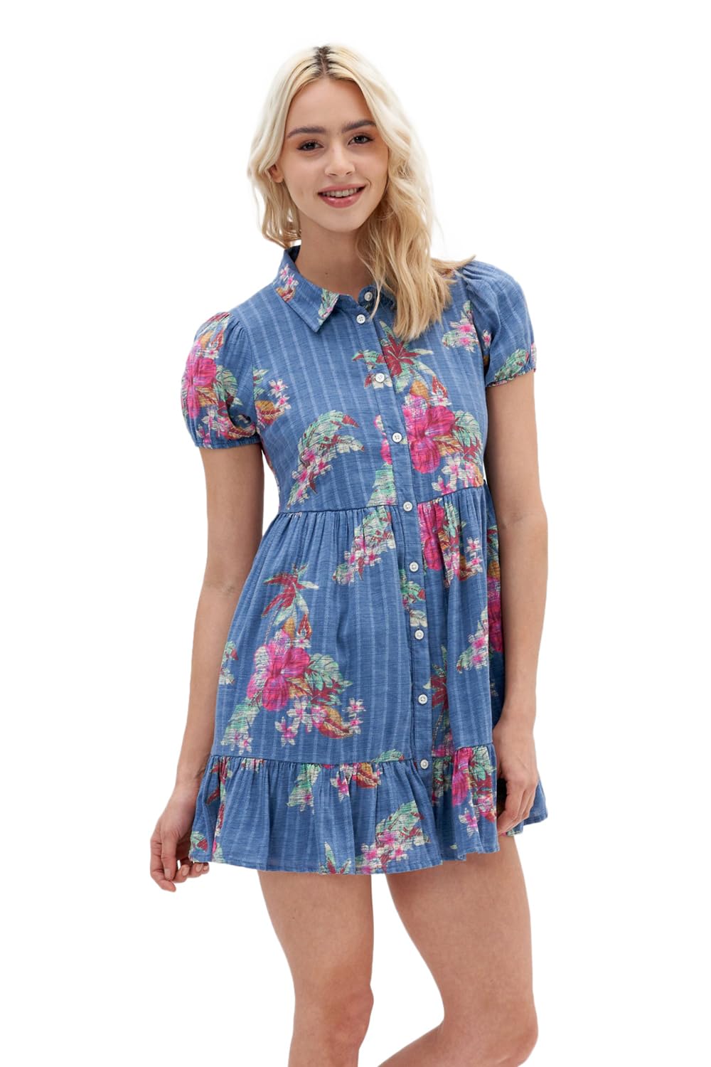 american eagle Women's Cotton Blend A-Line Midi Dress-picture-28
