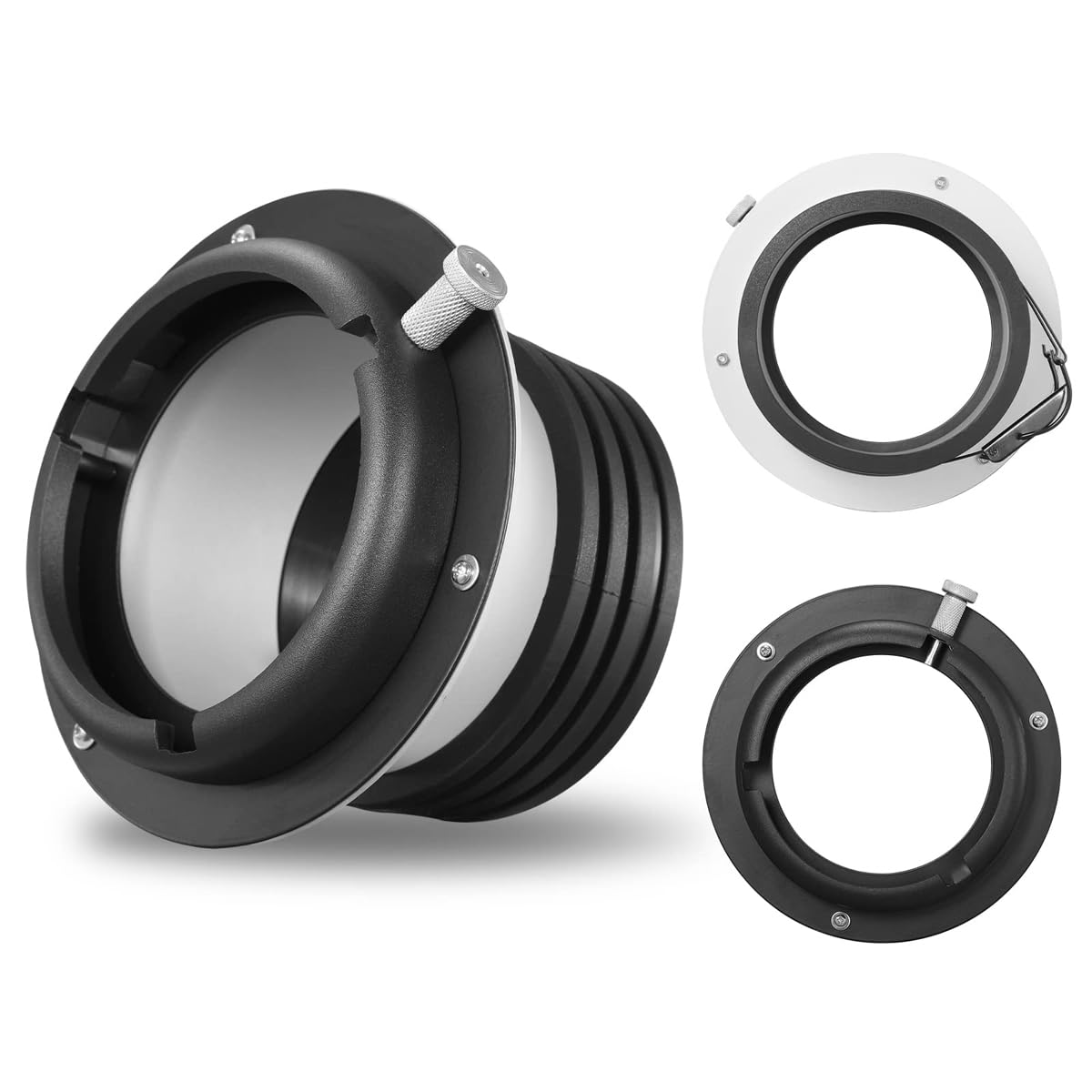 Adaptateur De Monture Bowens vers Profoto, Adaptateur Profoto vers Monture Bowens Speedring pour Flash Stroboscopique De Studio