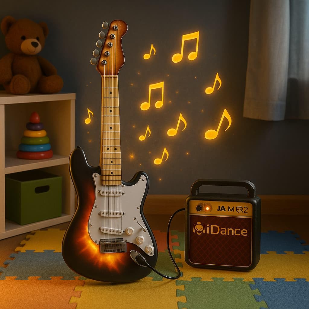 Jam Hero Guitare électrique + amplificateur sans fil BT