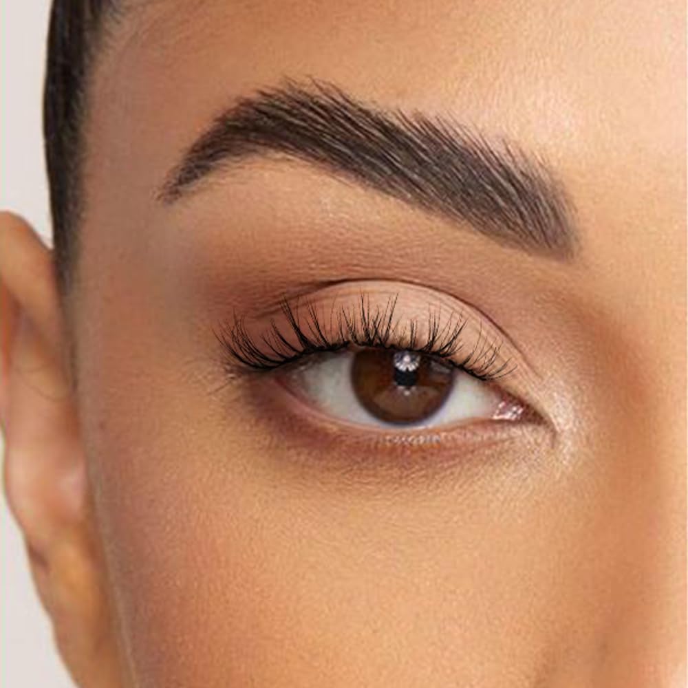 SY SHUYING False Eyelashes Fluffy Set, DT42Flirt, 1 pair (Pack of 1) - Image 4