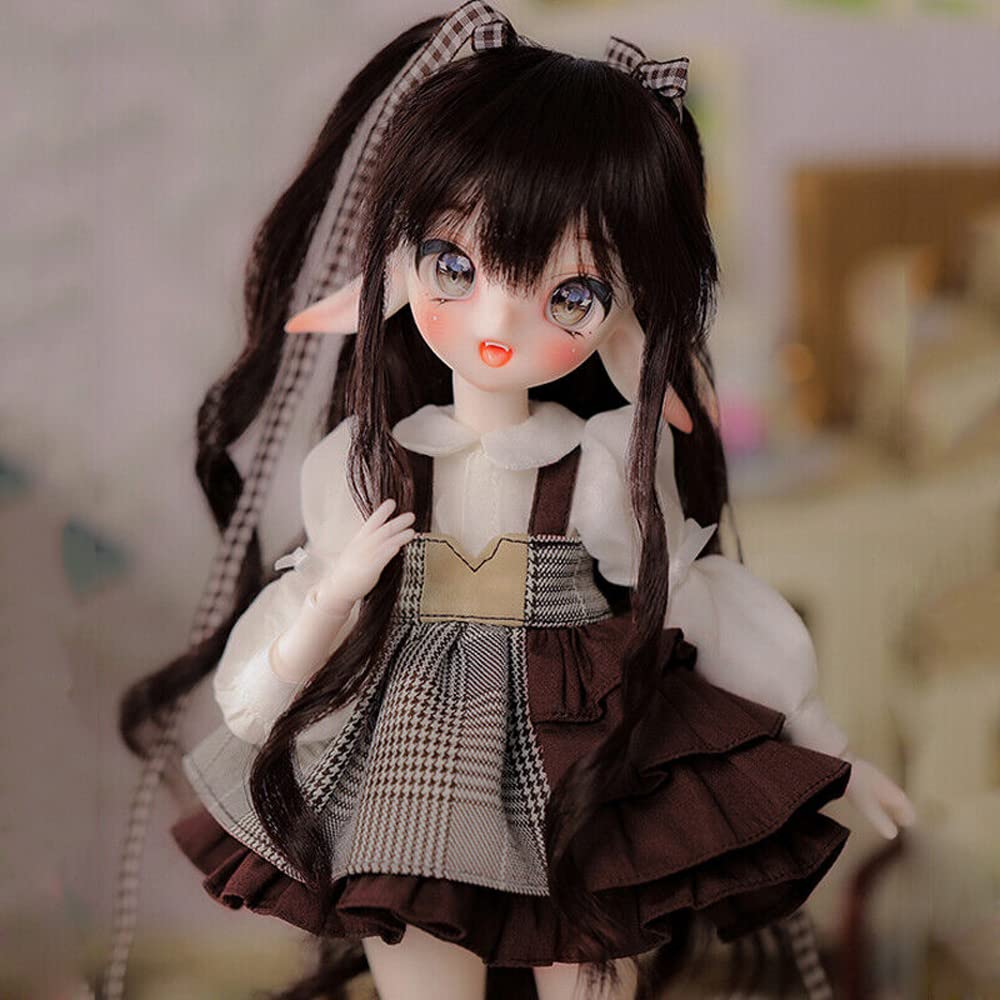 Amazon.co.jp: Meeler BJDドール 1/6 球体関節人形 女の子 29cm 樹脂
