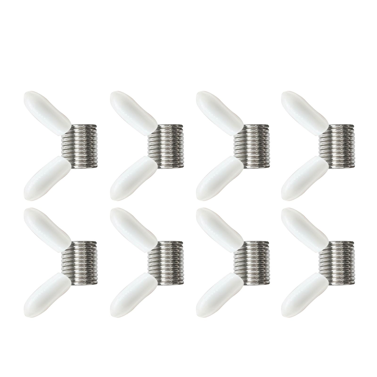 WEISUYUUS Handy Bead Stopper 8pieces/4pieces Bead Wire Ends Set for Jewelry Making Creative Bead Line End to Prevent Beads from Falling