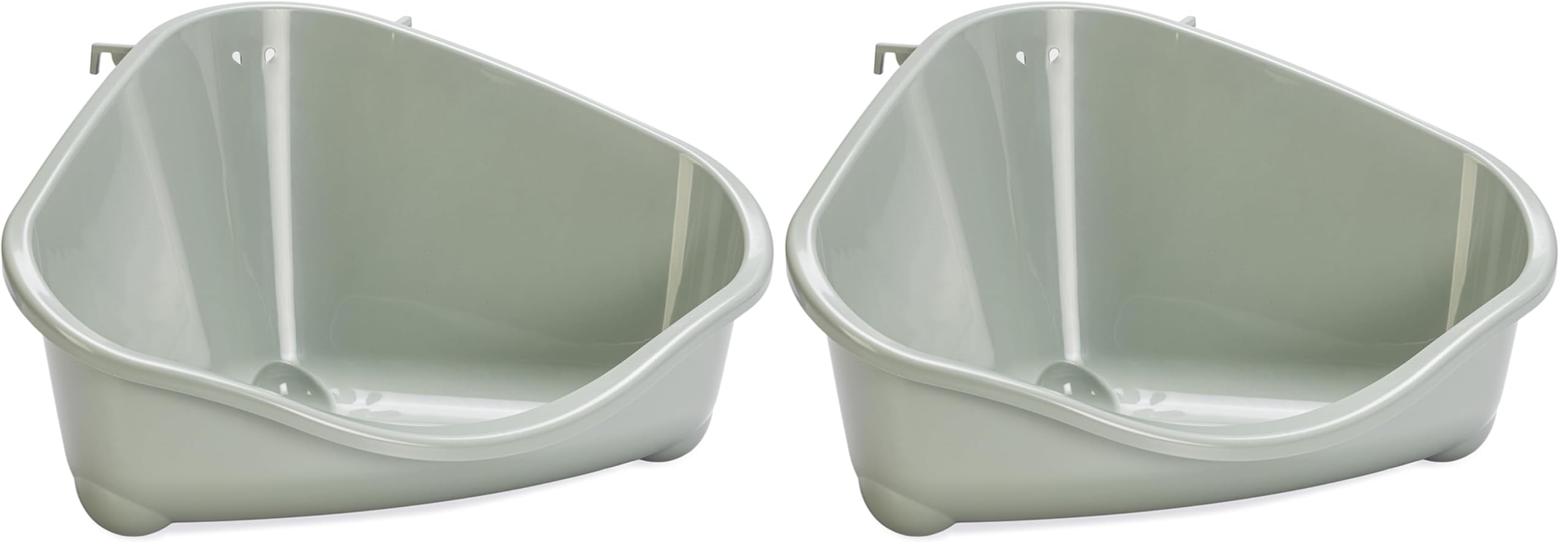Karlie Eco Nagertoilette, 35X18,5X20,5 cm, grün (Packung mit 2)