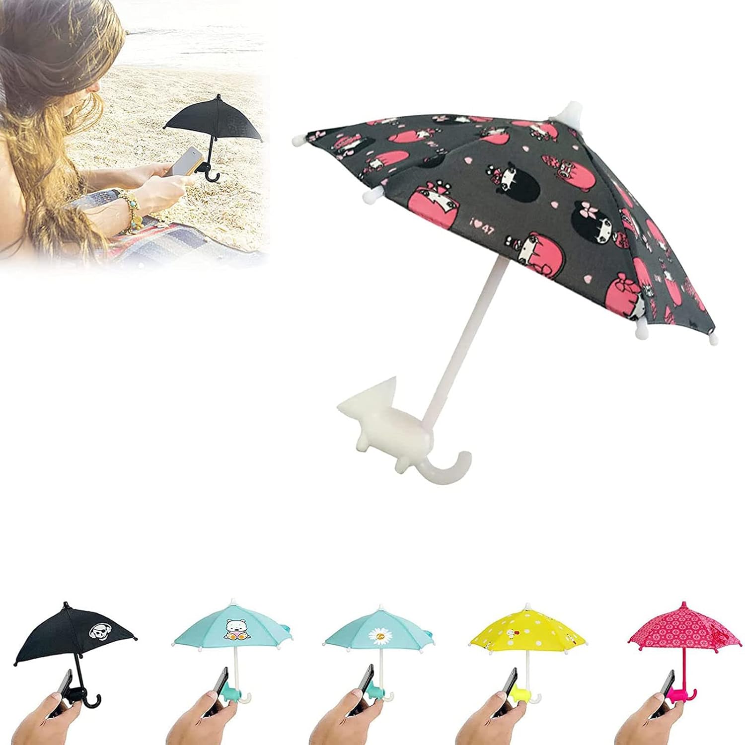 Mirise Miraiスマホ 携帯電話用 自転車 遮光傘 遮光フード 太陽傘 ホルダー バイク 覗き防止 反射防止 雨傘