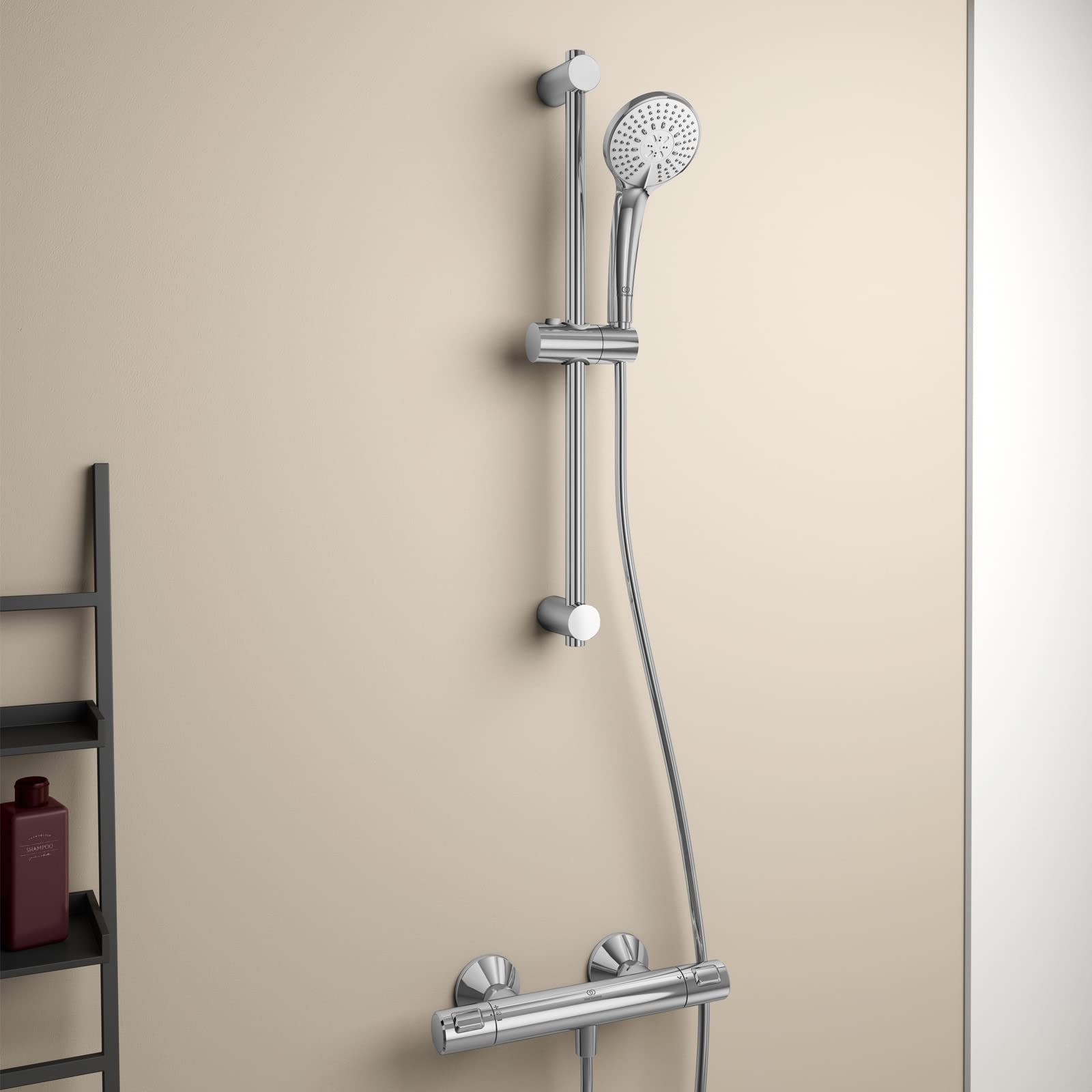 Ideal Standard A7203AA Ceratherm T25 Ensemble de douche en saillie