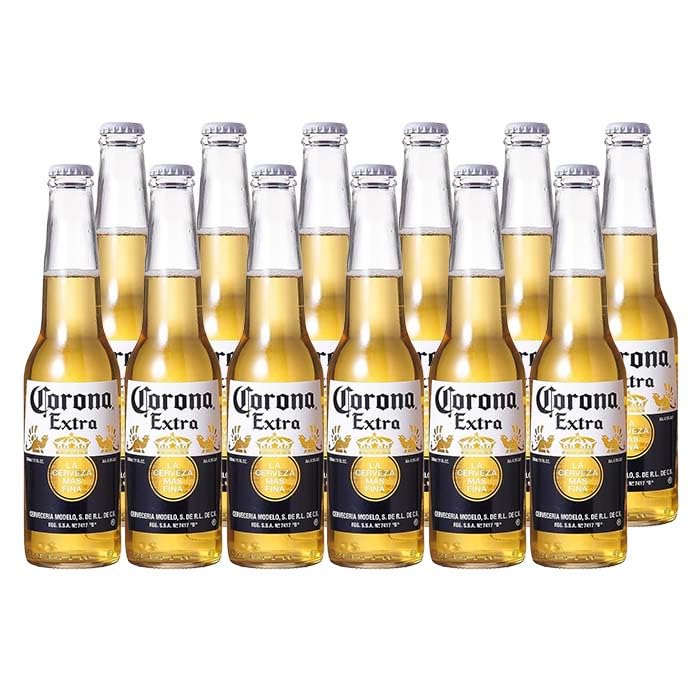 Amazon.co.jp: ビール コロナ エキストラ ラガー ボトル 瓶 330ml 12本 