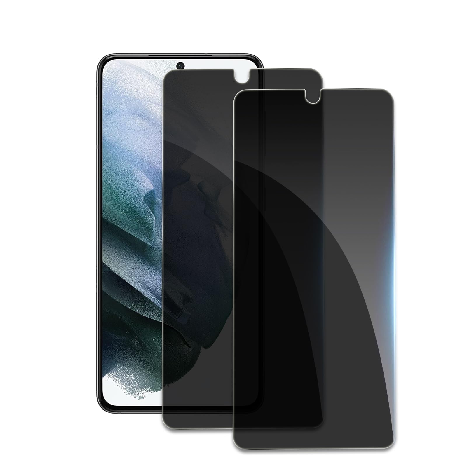 Pellicola protettiva per la privacy per Samsung Galaxy S21 5G, accessori in vetro temperato infrangibile, pellicola in vetro temperato anti spia, compatibile con custodie, ultra resistente