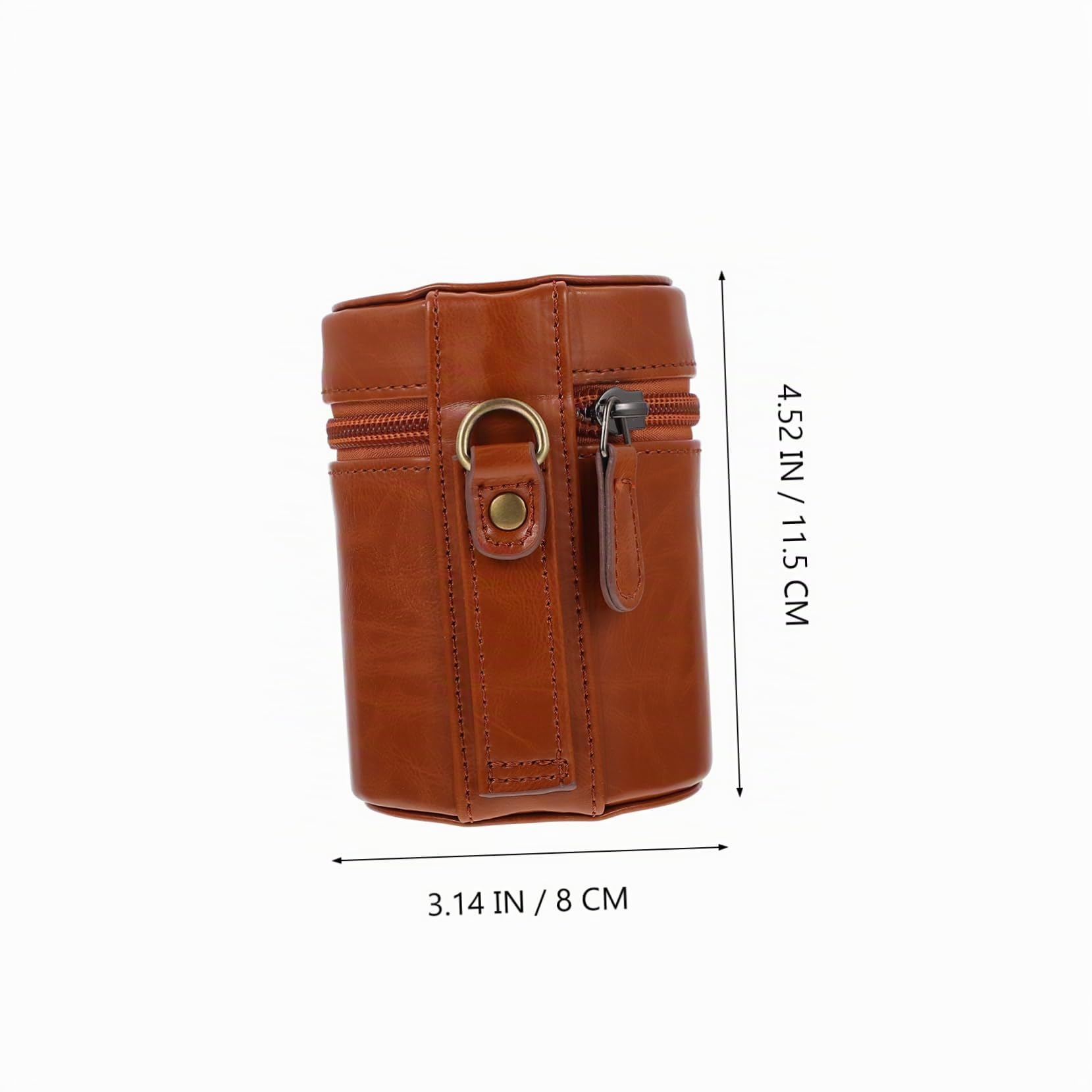 Garneck Kamera Tasche Kamera- Objektivbeutel. Leder- Kamera- Objektivgehäuse Leder- Kamera- Objektivsack Lagerungsbeutel Der Kameraobjektiv Aufbewahrungstasche Pu Super Veranstalter