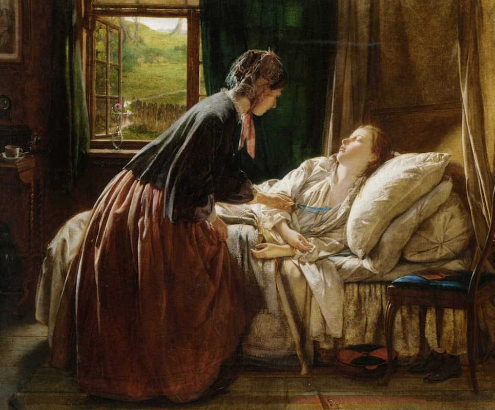 Impression d'affiches d'art Edwin Thomas Roberts toile premium