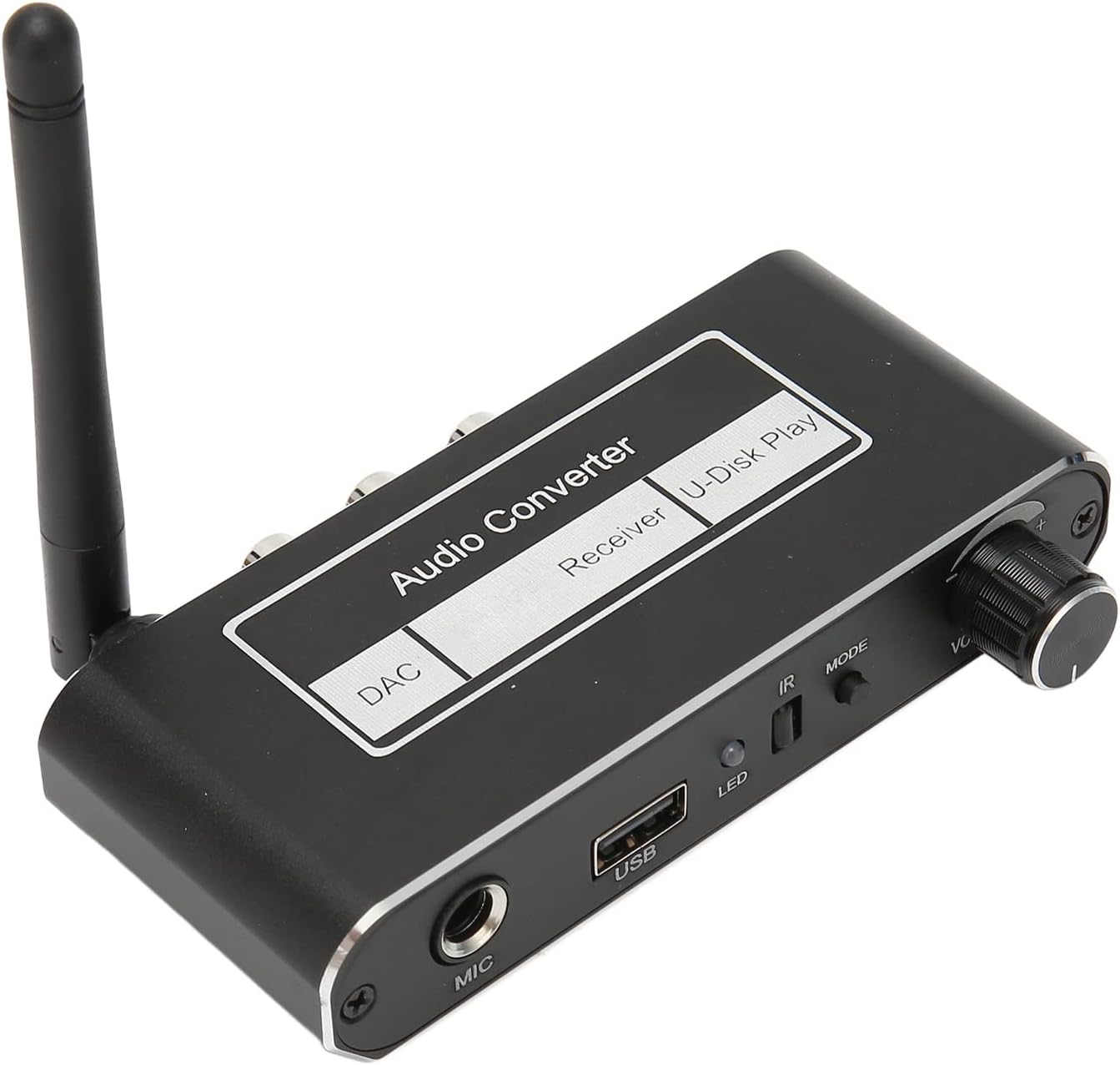 Jopwkuin Mini Power Amplifier, Infrared Remote Control