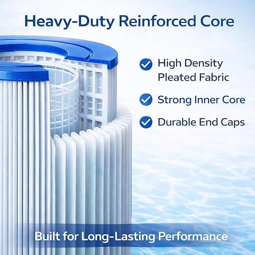 Miniatura 6 de CLARIFY El filtro de piscina CCP420 reemplaza Pentair Clean and Clear Plus 420, PCC105-PAK4, Ultral-A6, Unicel C-7471, R173576, Filbur FC-1977,