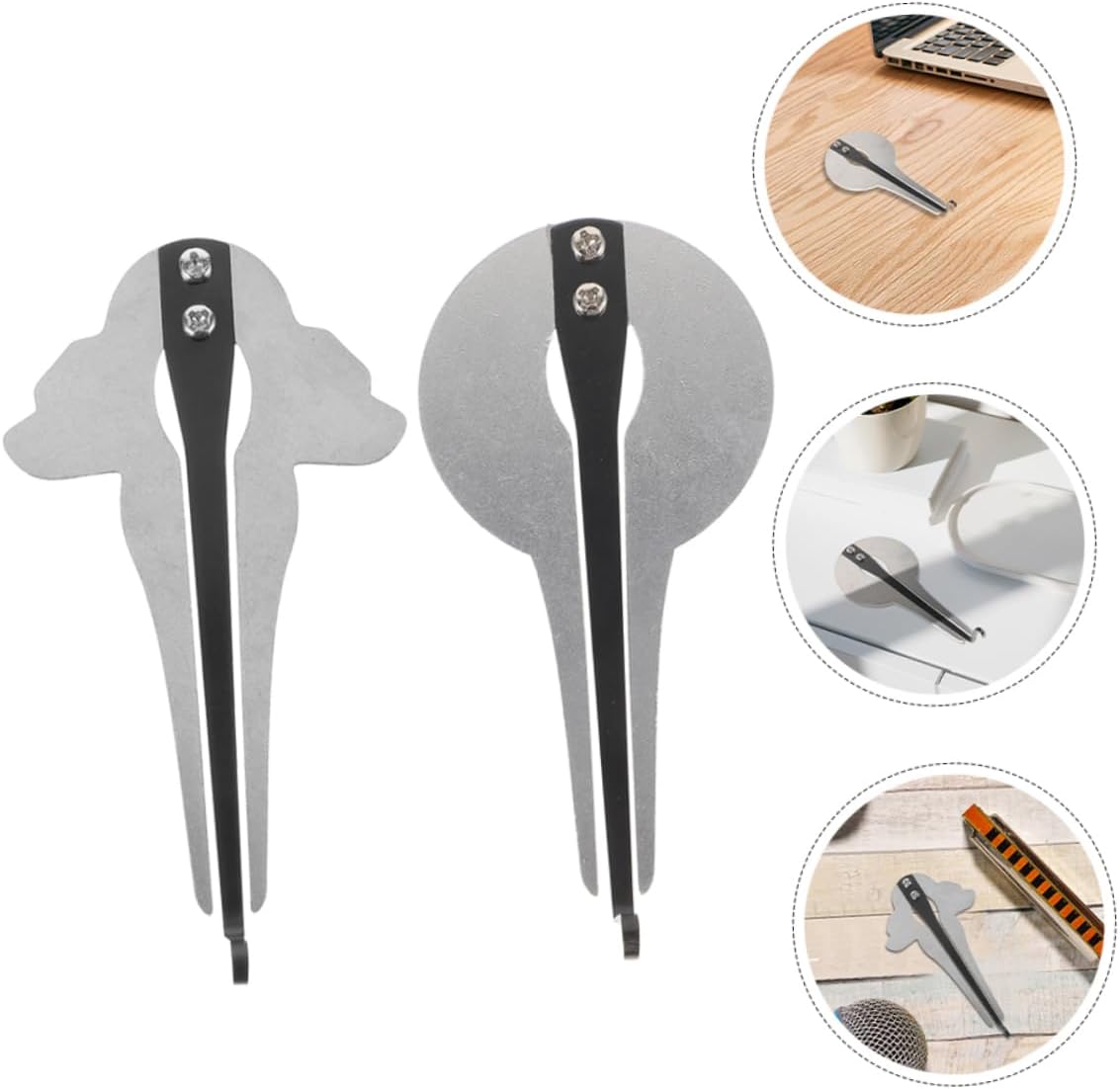 2pcs Metal Jaw Harp Portable Ethnic Instrument for Beginners Featuring Pure Sound and Unique Cultural Design for Music Lovers