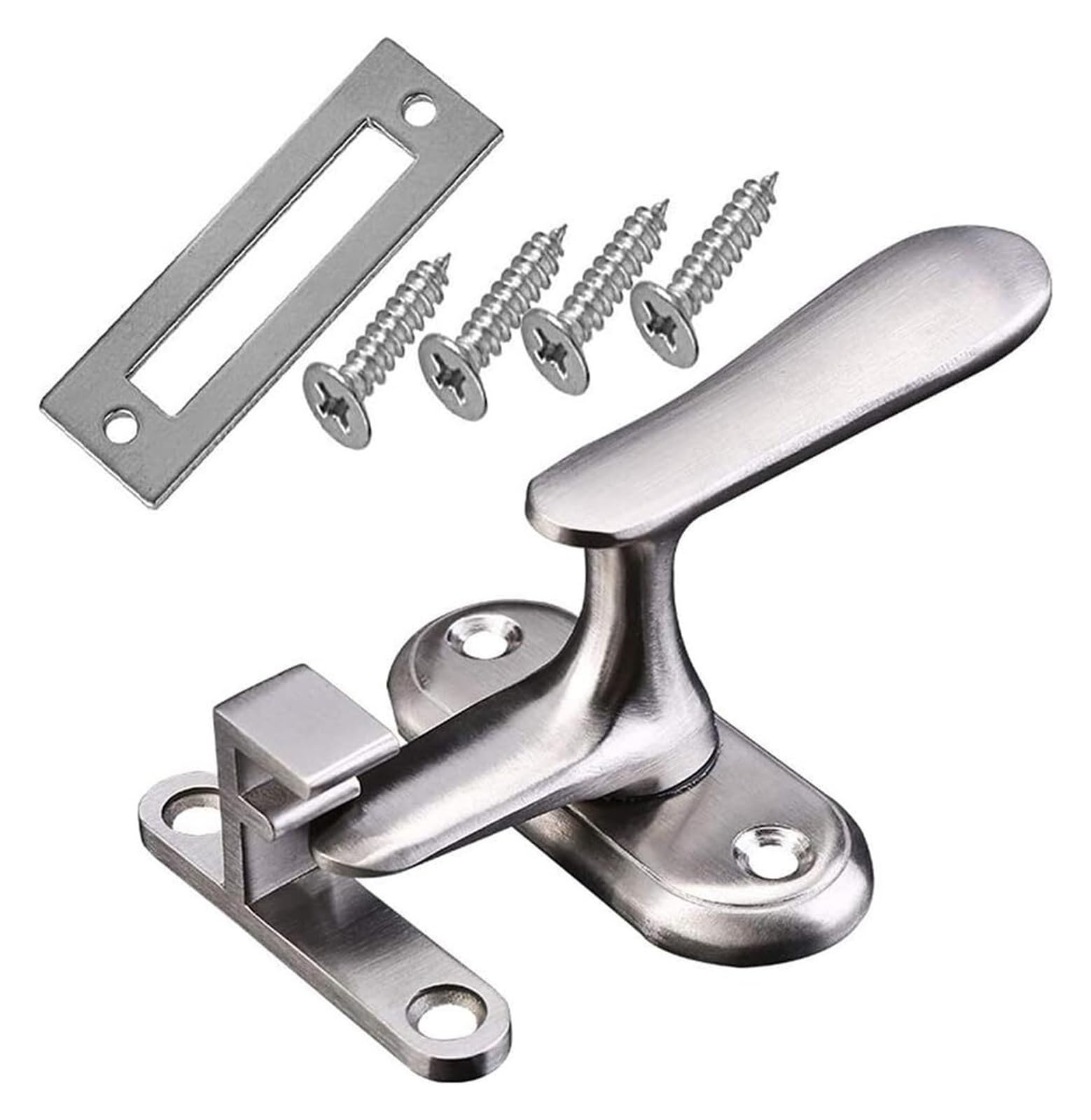Door Lock Bolt,Slide Bolts Lock，Latches Bolts High and Low Pin Latch -Theft Door Latch Door Bolt Door Lock Old-Fashioned Rotating Buckle