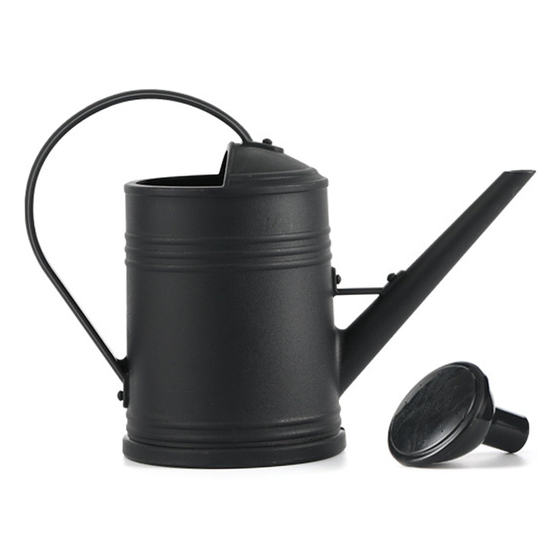 Arrosoir 2l plastique pour plantes de balcon avec long bec et pomme d'arrosage amovible