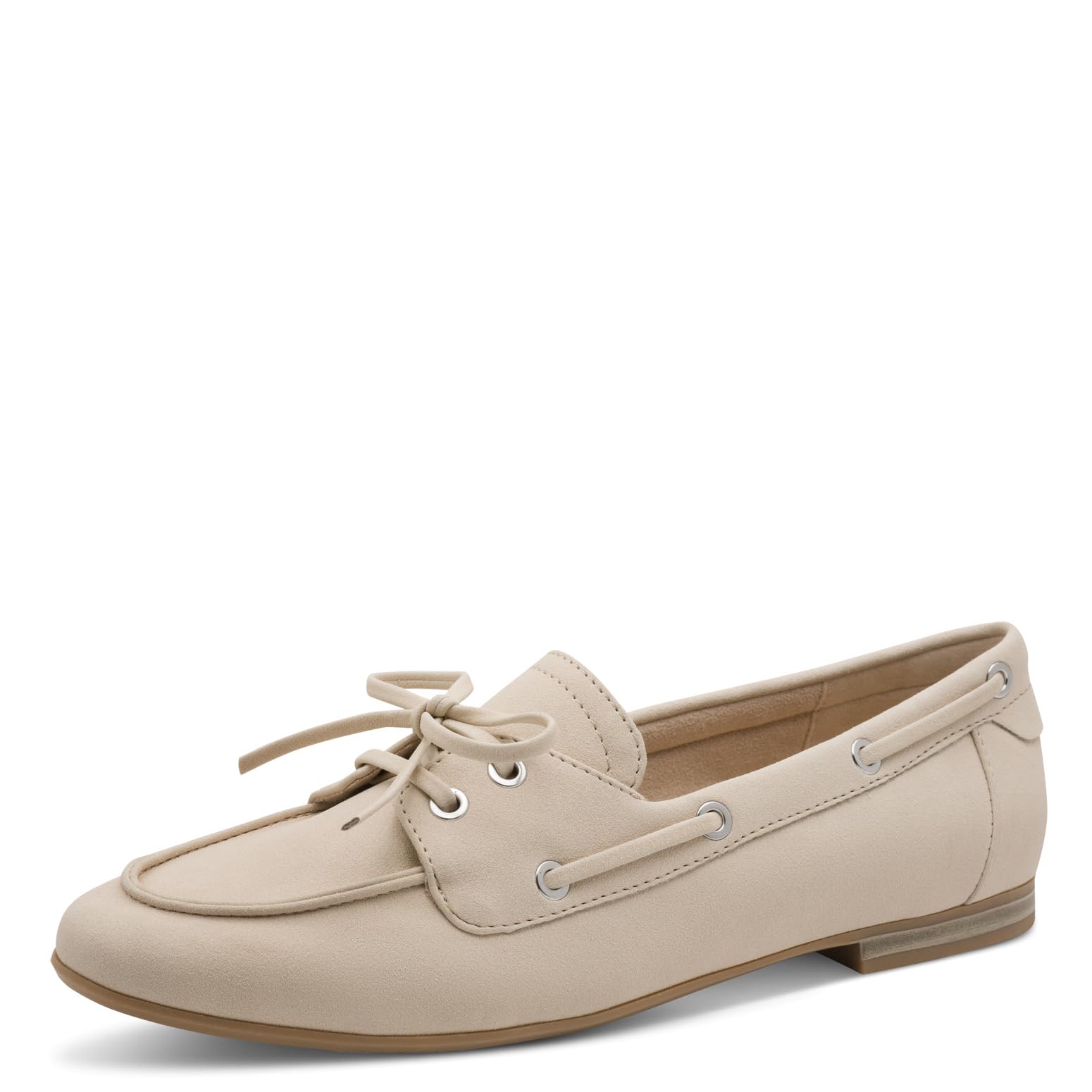 MARCO TOZZI Women's Oxford Soft Feel Me Footbed Soft Lining Synthetic, Beige (LT.TAN), 5.5 UK