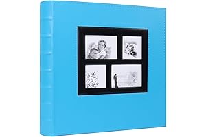 RECUTMS Photo Picture Album 4x6 500 Photos: Preserve Your Cherished Memories