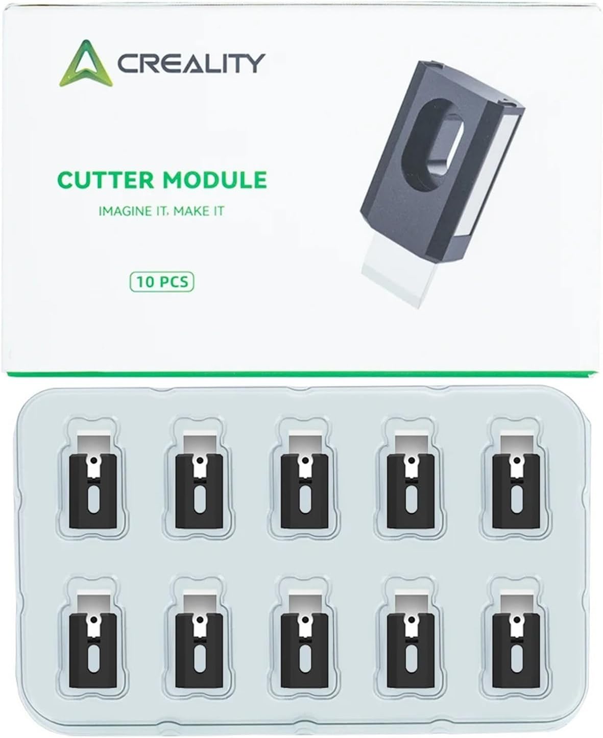 for creality Official K2 for Plus Filament Cutter 10PCS, Fast Cut-Off, High Durability, Quick Replacement, 3D Printer Accessories(10pcs)