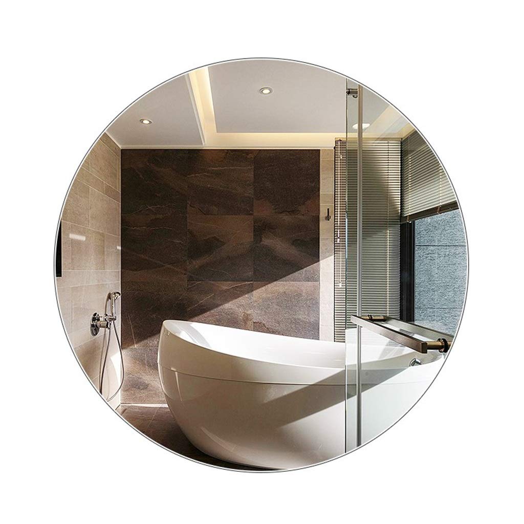 Miroir sans cadre suspendu pour salle de bain et chambre