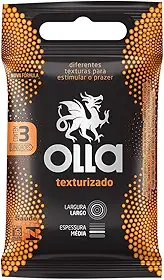 Olla Preservativo Camisinha Stimulus - 3 Unidades