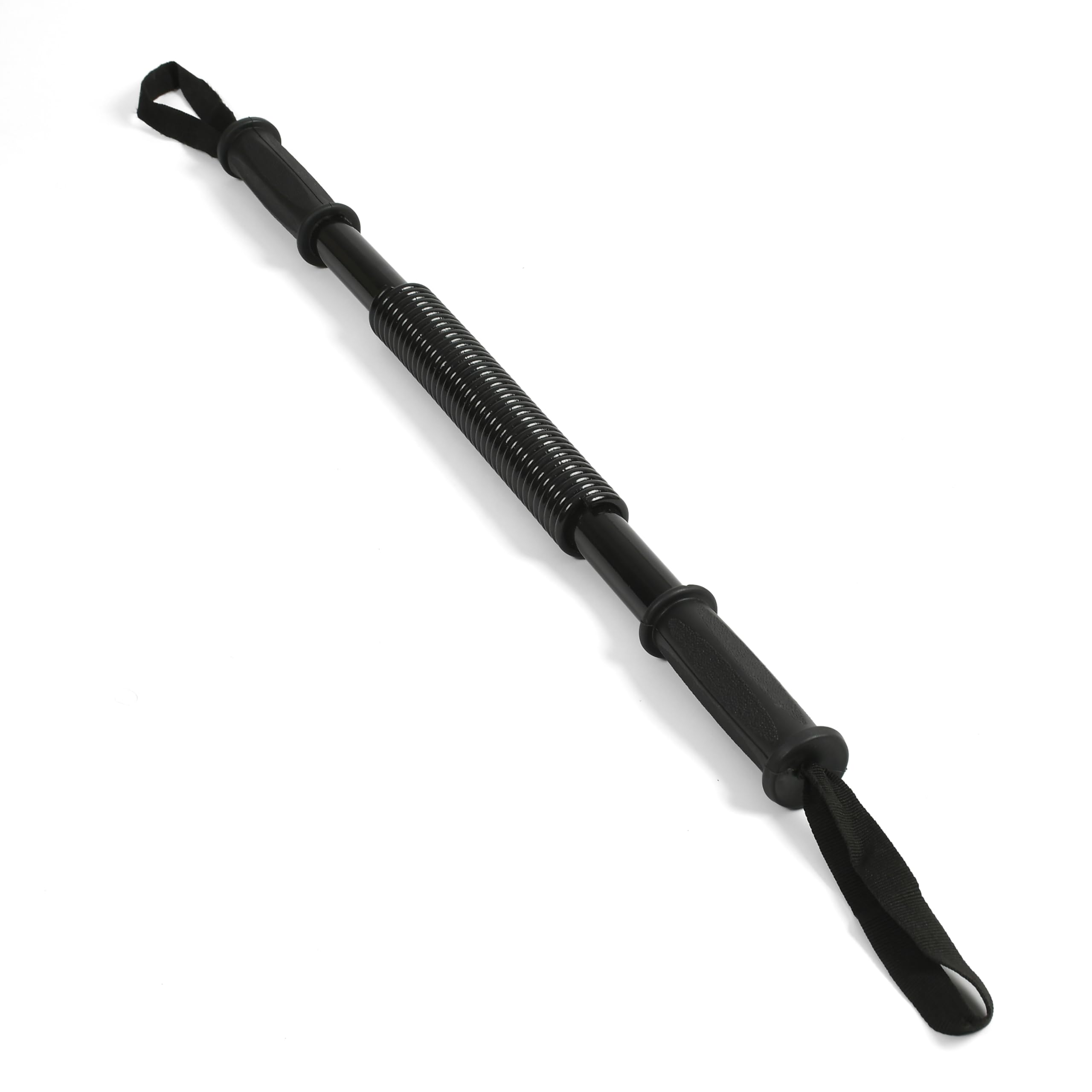 BODY BOUNCE Upper Body Exercise Iron Power Twister Bar for Chest, Shoulder, Forearm Strengthening Long Handle-Strength Level 20kg for begineers (Iron Power Twister Bar-40kg)