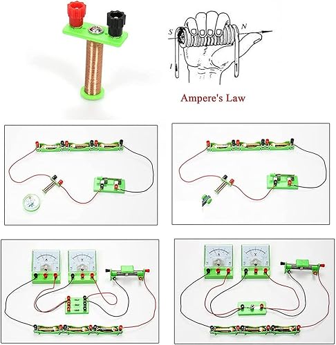 Miniatura 3 de Circuit kit for Kids,Kids Experiment kit, School Science Labs,Circuit Learning Starter Kit,Electric Circuits for Kids,for Kids School Students,Black