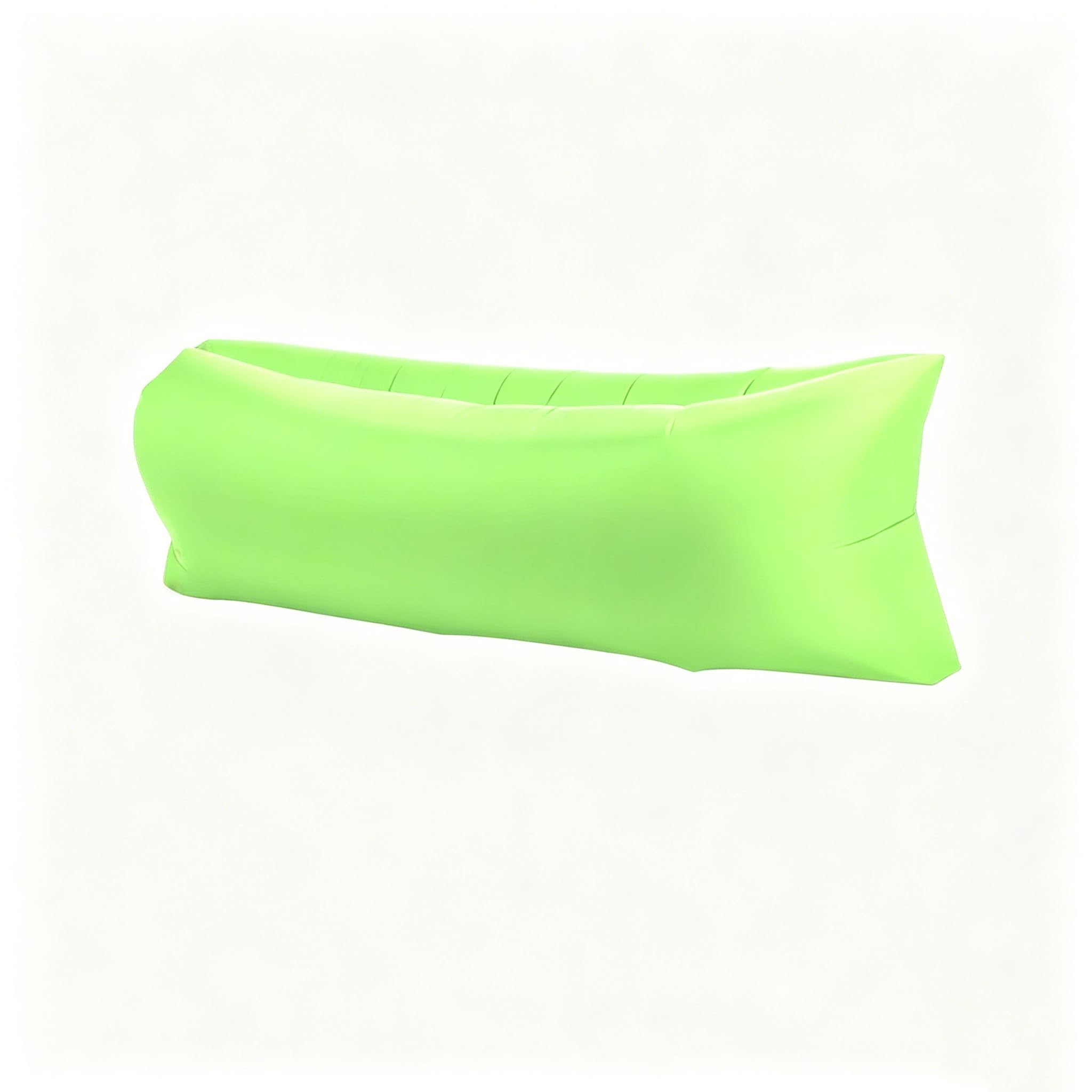 AQUASHIELDING Inflatable Air Sofa, Portable Wind-Fill Lounge Chair No Pump Needed, Waterproof Leak-Proof Design for Beach Camping Picnic Travel Music Festival Green,Load Capacity 440 lbs