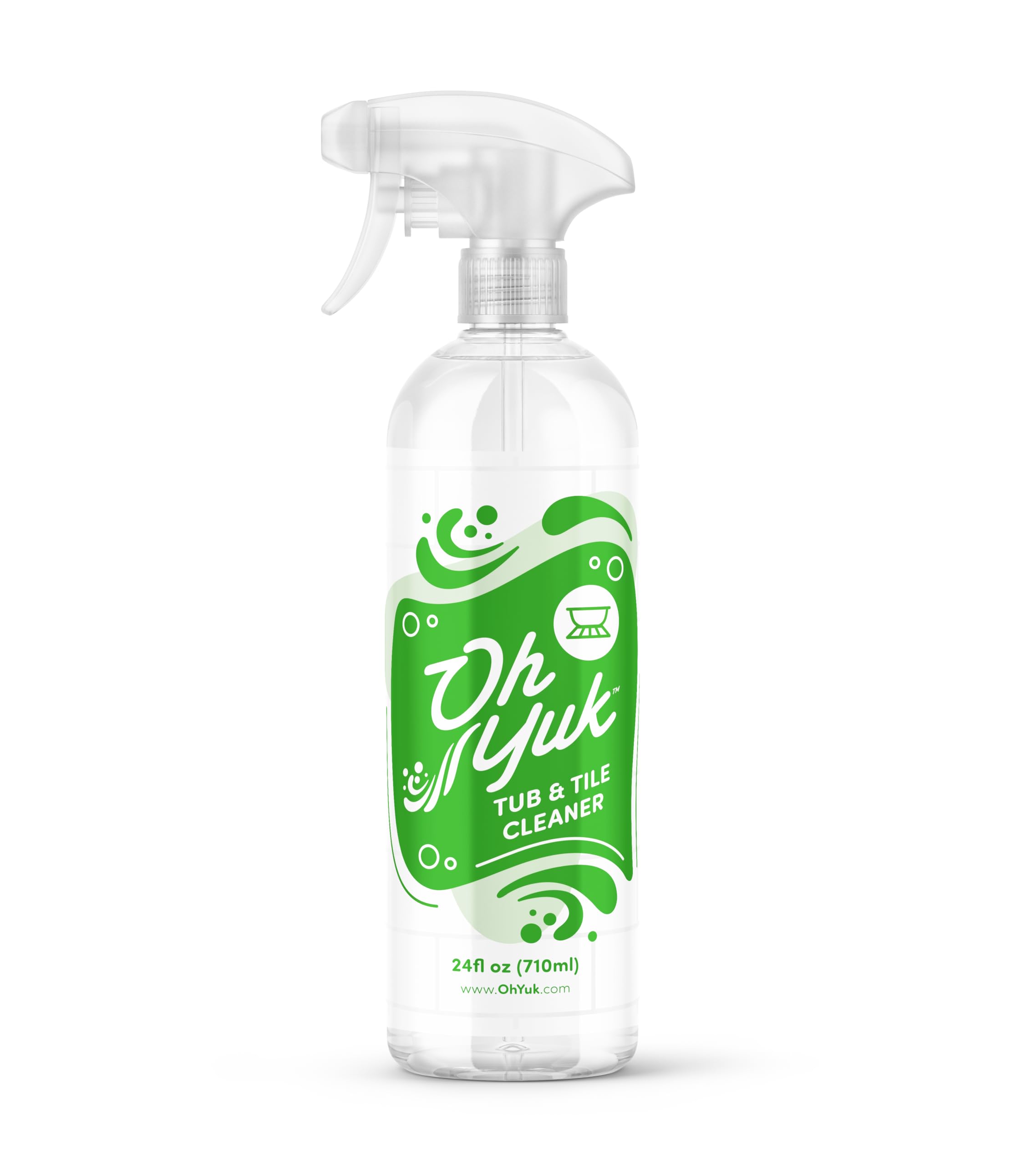 Oh Yuk Tub and Tile Cleaner All-in-One Spray for Tubs Tile Shower Walls and More Removes Soap Scum