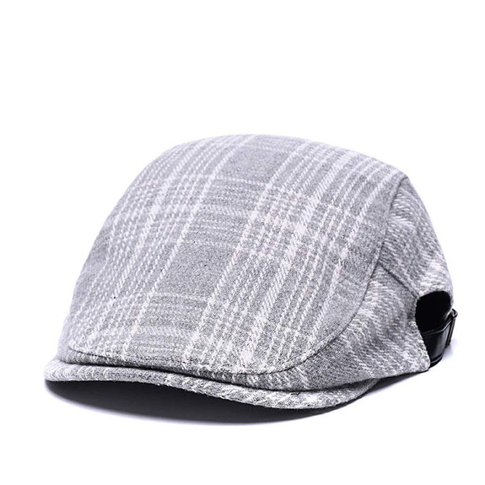 Quanhaigou Unisex Denim Newsboy Hats Flat Ivy Gatsby Cabbie Driving Berets Hat Cotton Dad Cap for Men Women