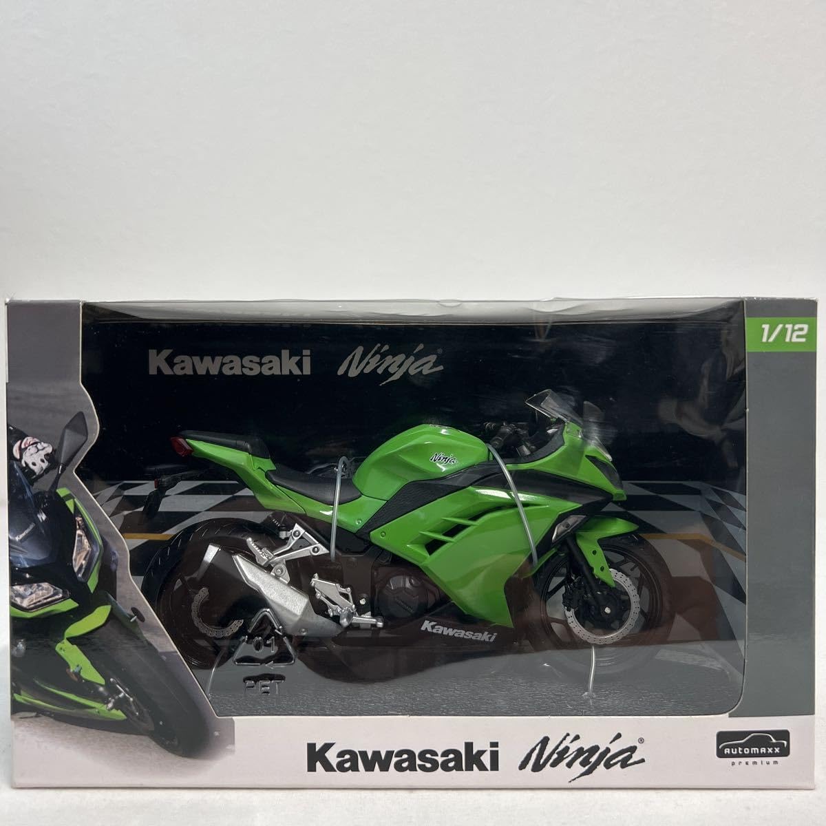 Amazon | 未開封 アオシマ 1/12 KAWASAKI NINJA 250 ライムグリーン
