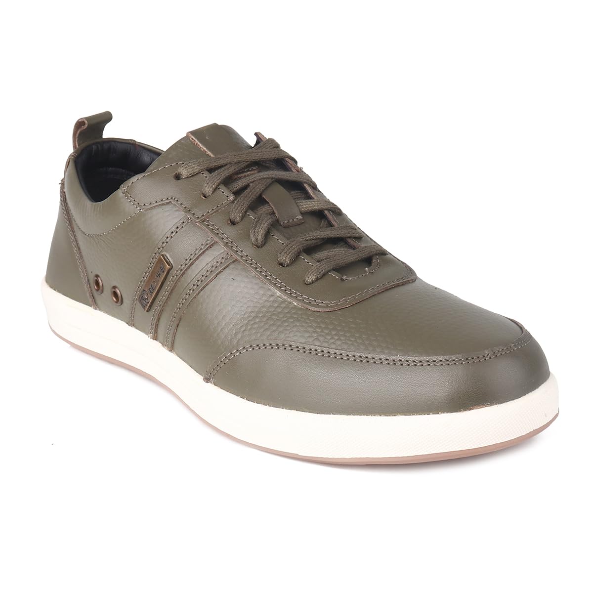Red Chief D-Olive Leather Sneakers for Men (B0CLB3LPFH) Amazon Price History, Amazon Price Tracker