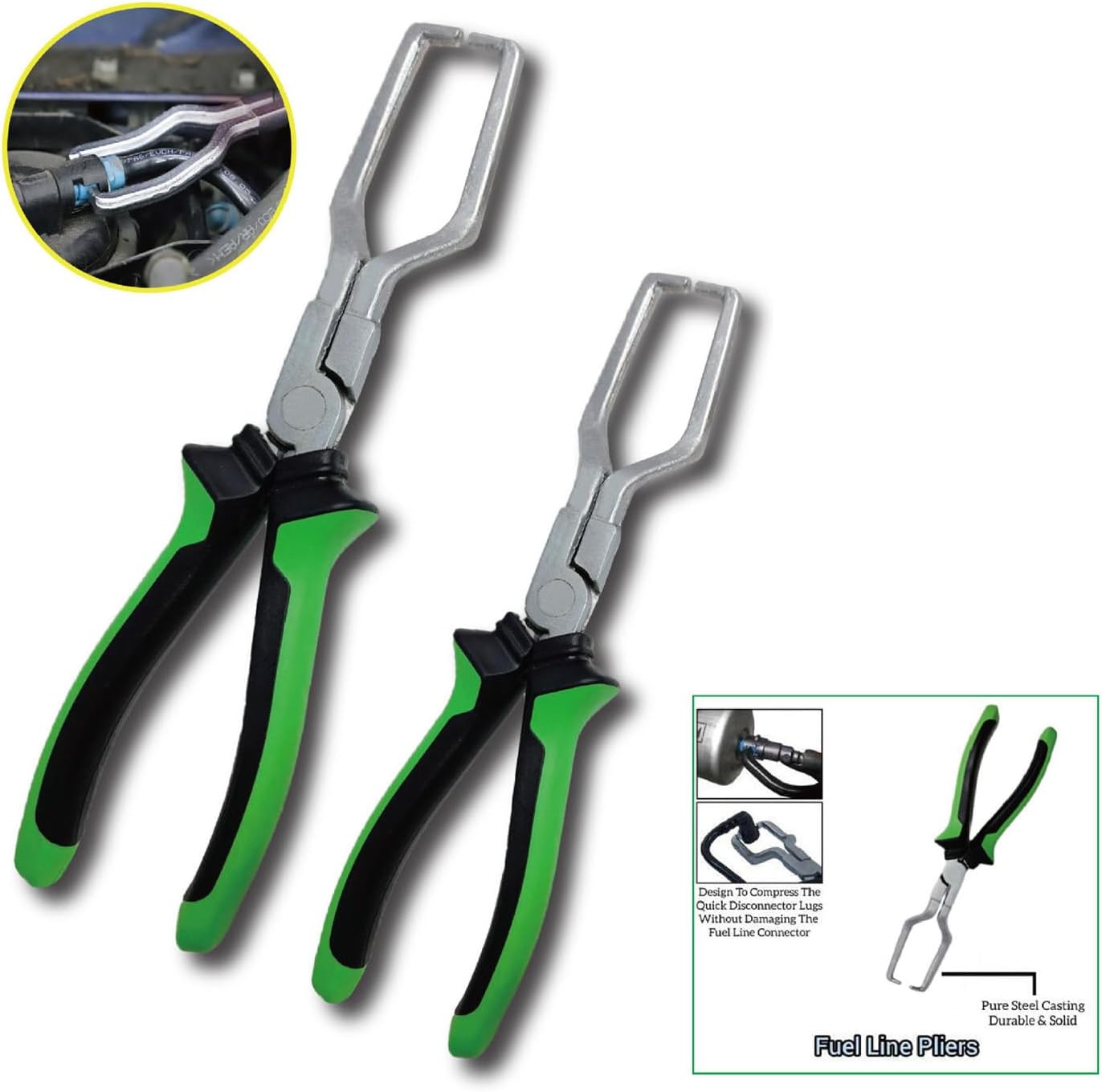 Precise Fuels Line Pliers For Accurate Cutting And Separation Of Various Hose Types Petrol Hose Pipe Disconnect Clamp