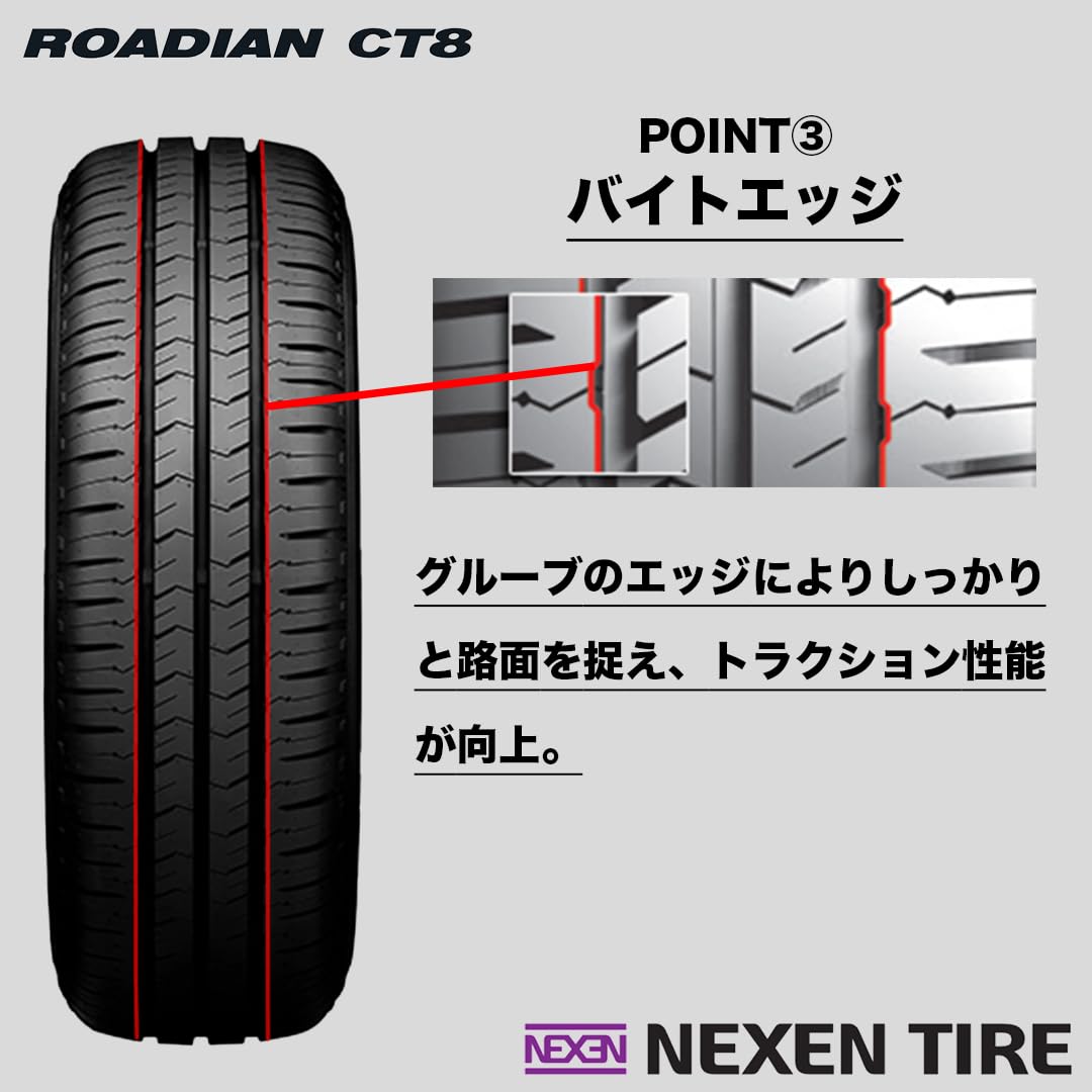 2024年製 NEXEN ROADIAN CT8 195/80R15 195/80-15 107/105N 8PR