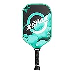 XS XSPAK 19mm Carbon Fiber Pickleball Paddle - 9 Layers Pickleball Paddle with a Polypropylene PRO6.0 Core - The Thermoformed Pickle Ball Paddle Designed for Unmatched Control Green
