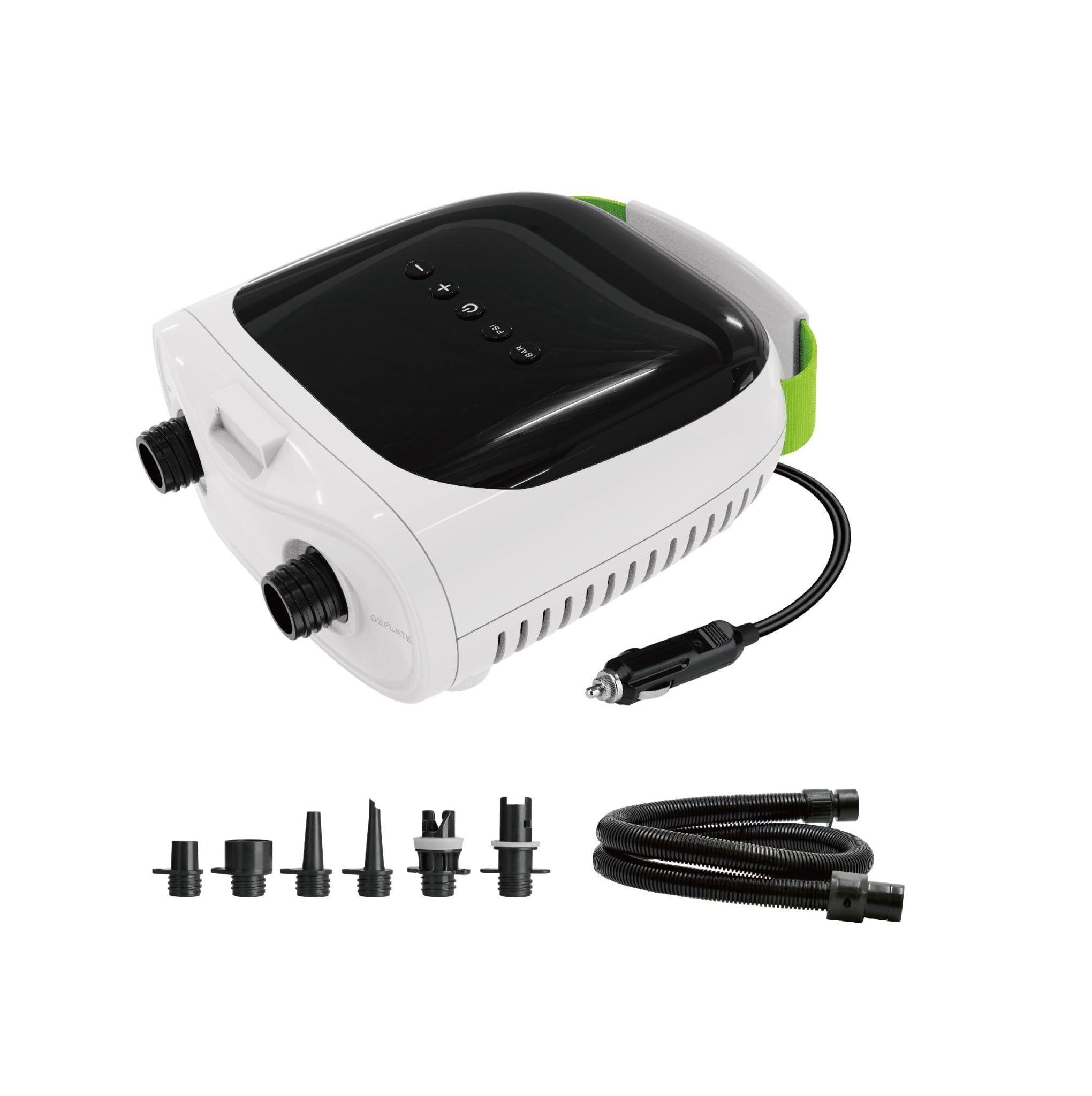 Wave White Electric Pump For Sup & Kayak | Portable Air Pump For Fast Inflating | 20Psi |