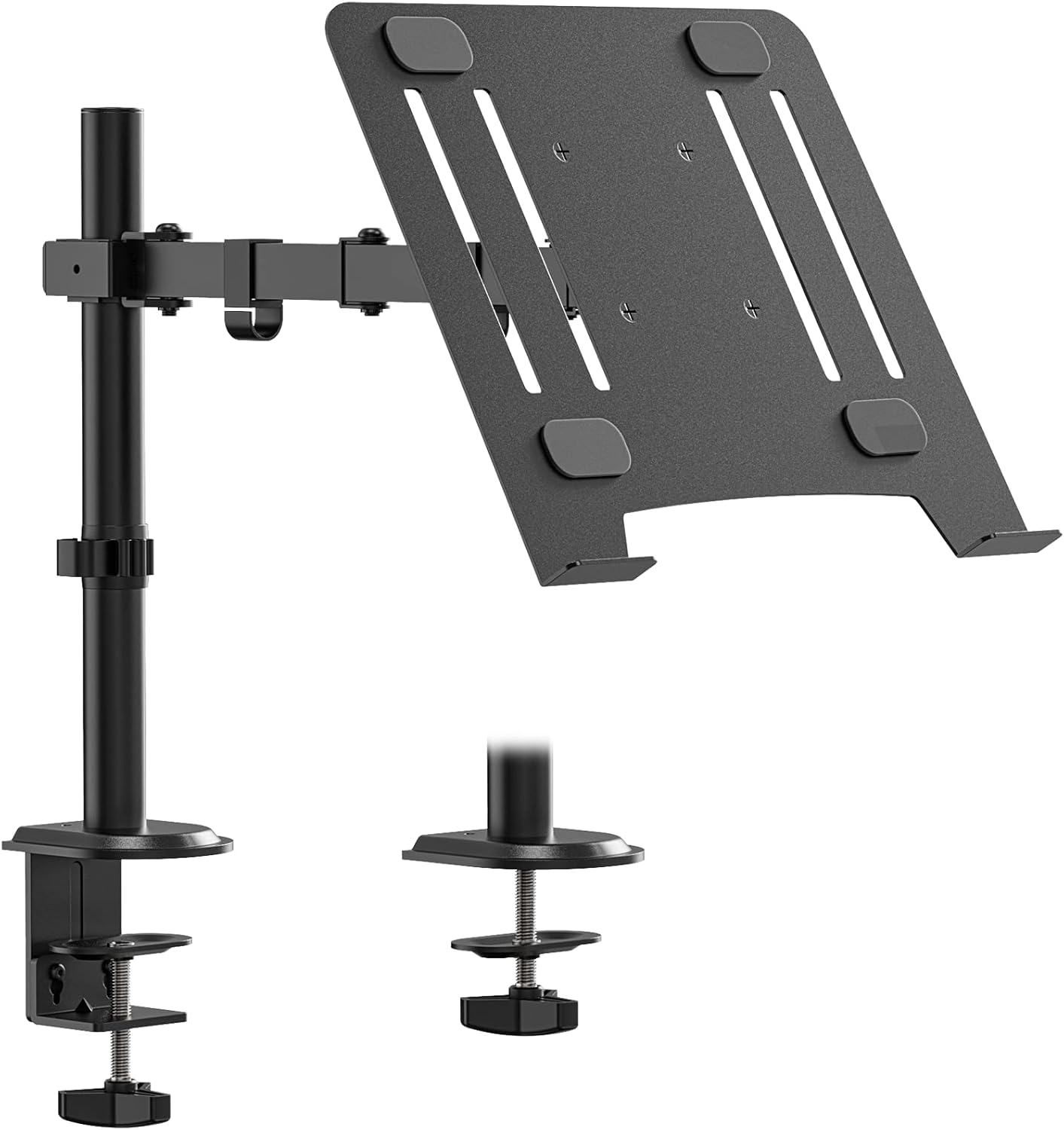 PUTORSEN Monitor Halterung mit Laptopablage für 13 bis 32 Zoll Monitor