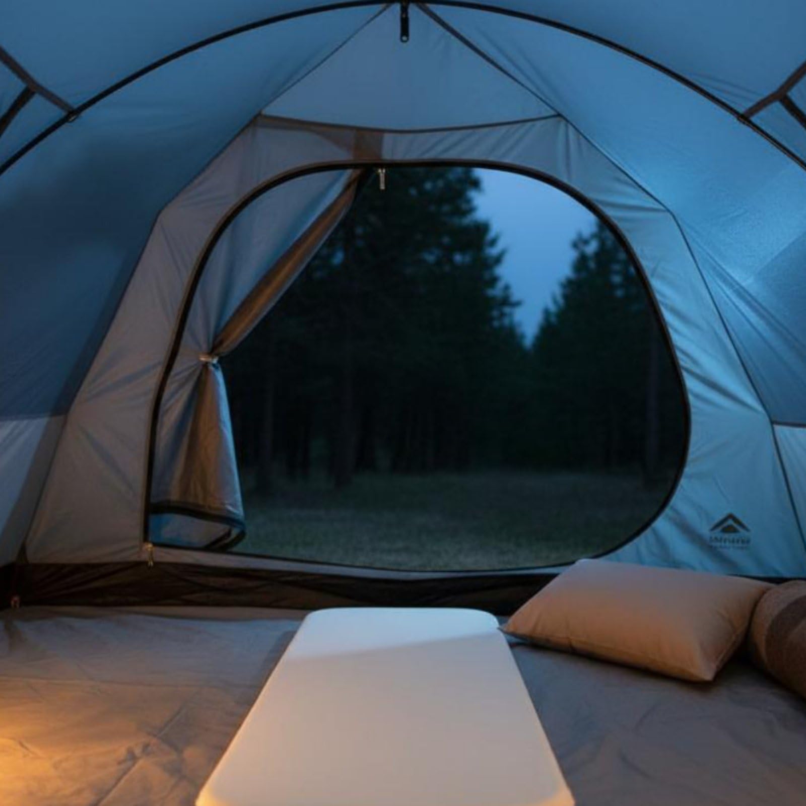 F Fityle Colchoneta Autoinflable Colchoneta Esterilla Aislante Almohadilla Dormir Confortable con Espuma y Válvula Resistente a la Humedad Portátil Adecuada para Camping Picnics Viajes