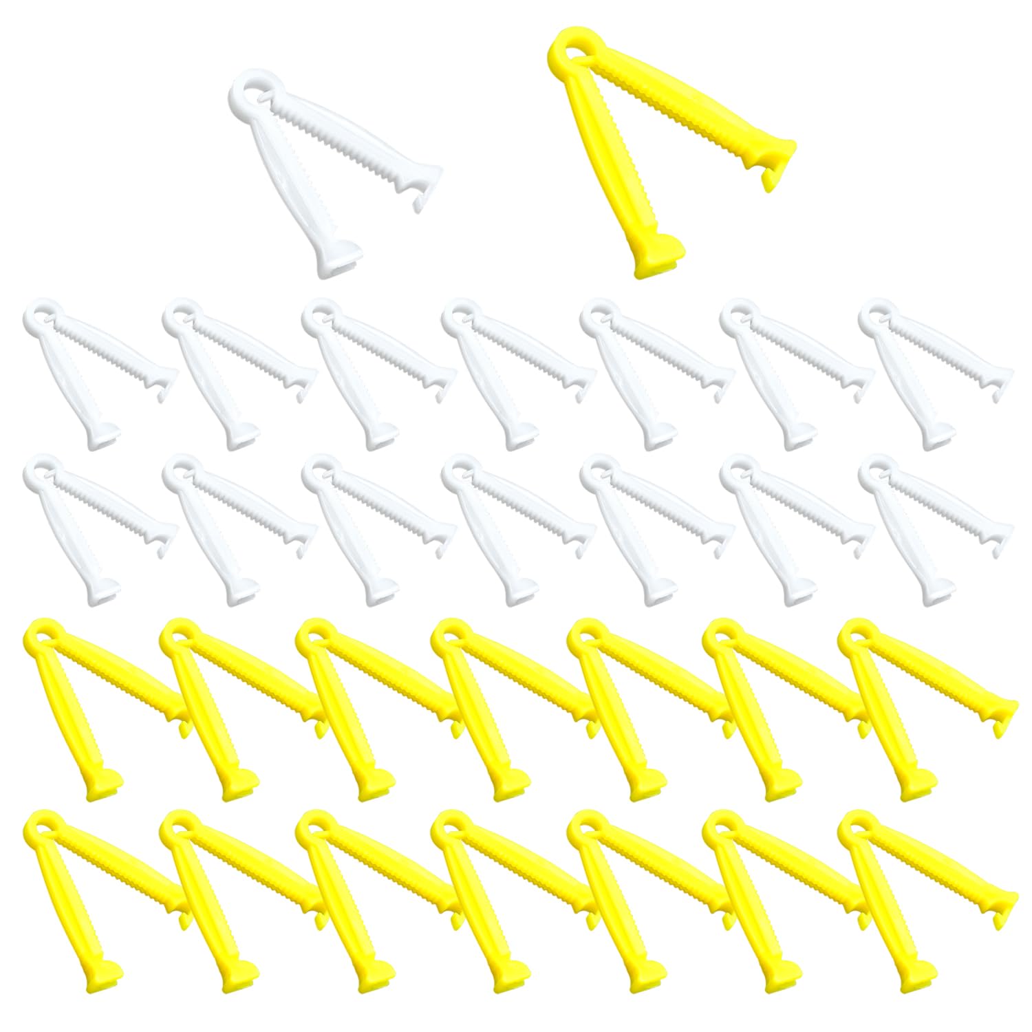 MABAHON 30 PCS Einweg Nabelschnur Clip Kleintier Geburt Nabelschnur Clip Kunststoff Schwein Nabelschnurklemme für Kleintier Kätzchen Welpen Lamm Ferkel Lieferung