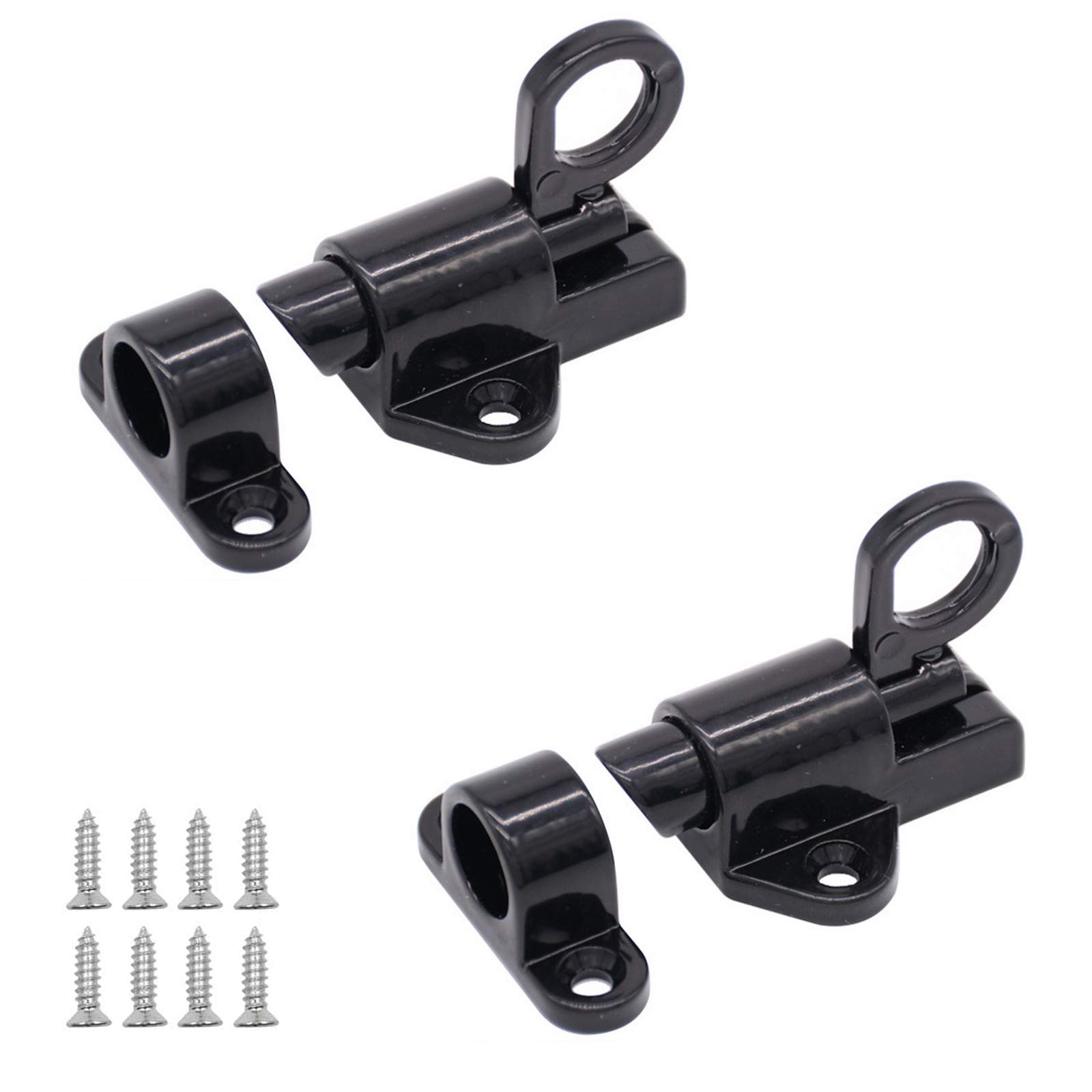 ZEROplus Ferma Porta Telescopico - Metallico, Argento/grigio, Per Porte 700-910 Mm - Foto 5