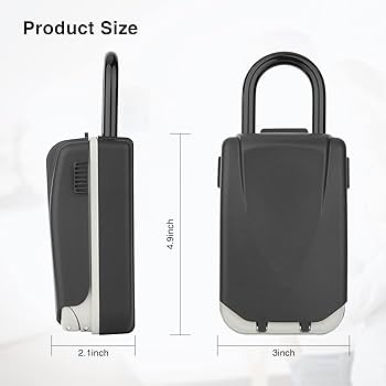 Amazon.com: Key Lock Box for Outside - Lock Box for House