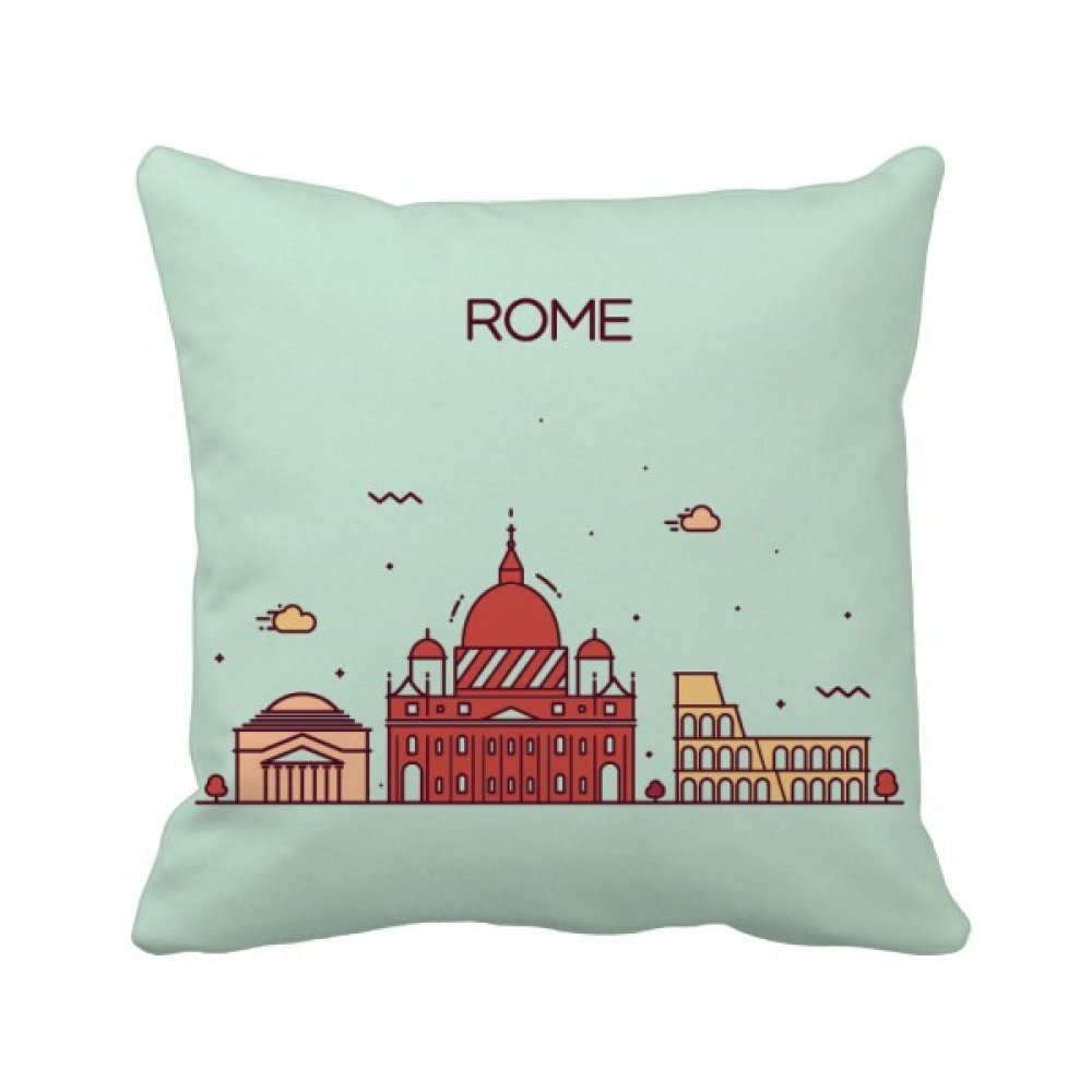Coussin Londres Angleterre déplié décoratif de canapé multicolore