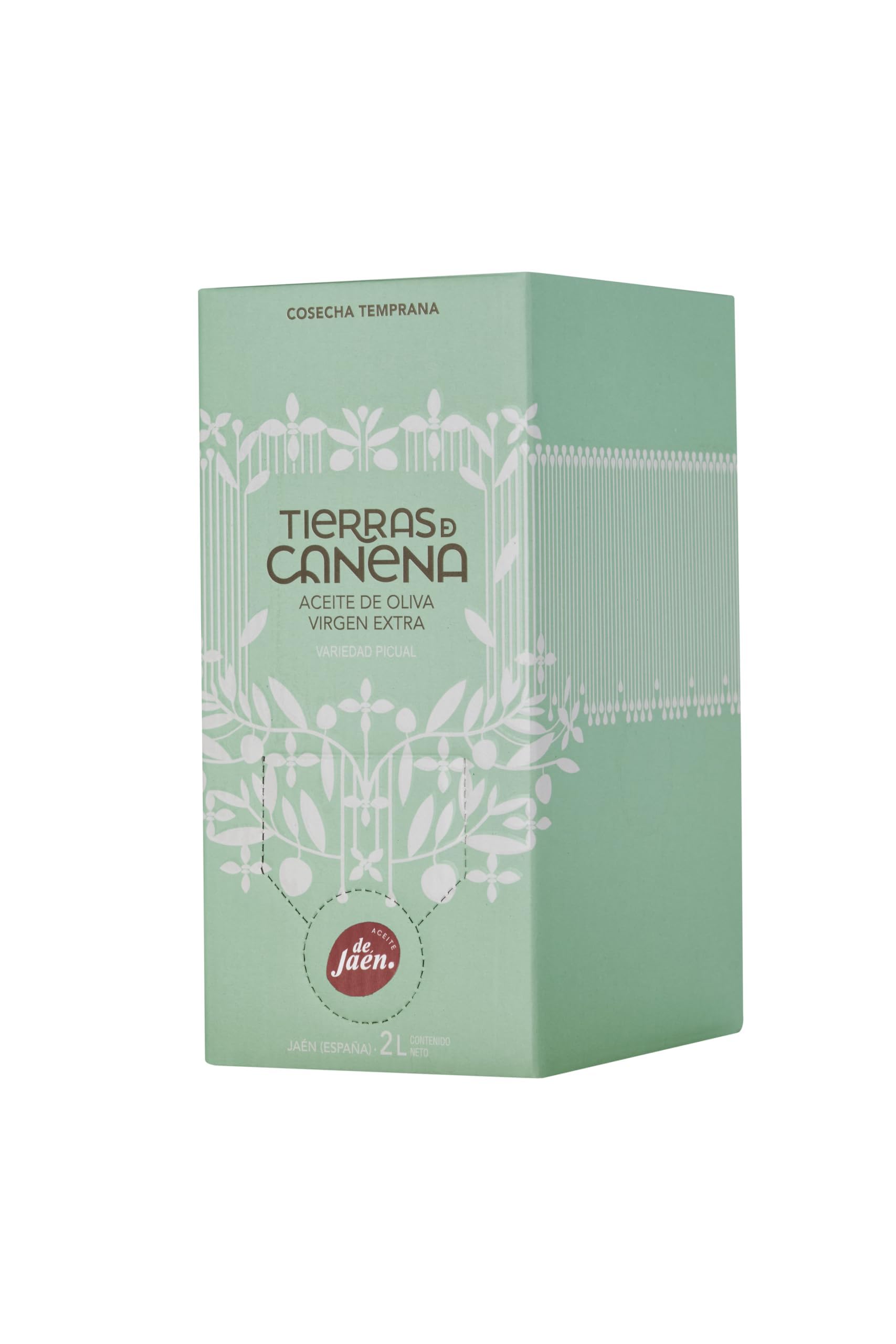 Tierras de Canena | Oliwa z oliwek extra virgin z wczesnych zbiorów odmiany Picual – (Bag in Box 2 l)