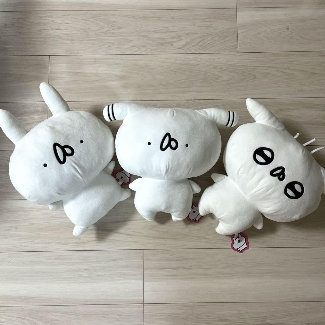 Amazon.co.jp: うさぎ帝国 BIG ぬいぐるみ 3体 ていこくみん たれみみ