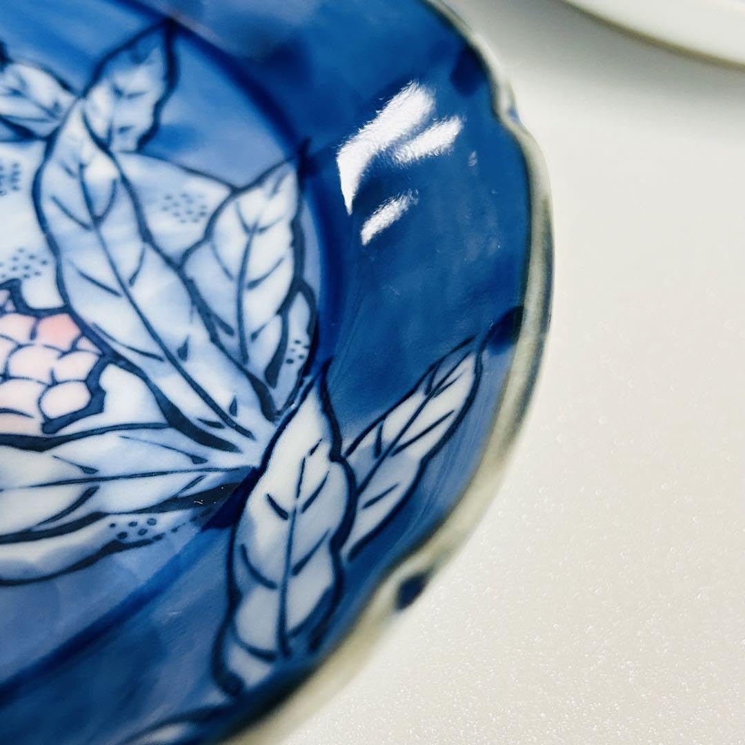 京焼名工 馬場京泉 染付色絵 柘榴に山水風景文 向付 5客 Yahoo!オークション -「馬場京泉」(日本の陶磁) (陶芸)の落札